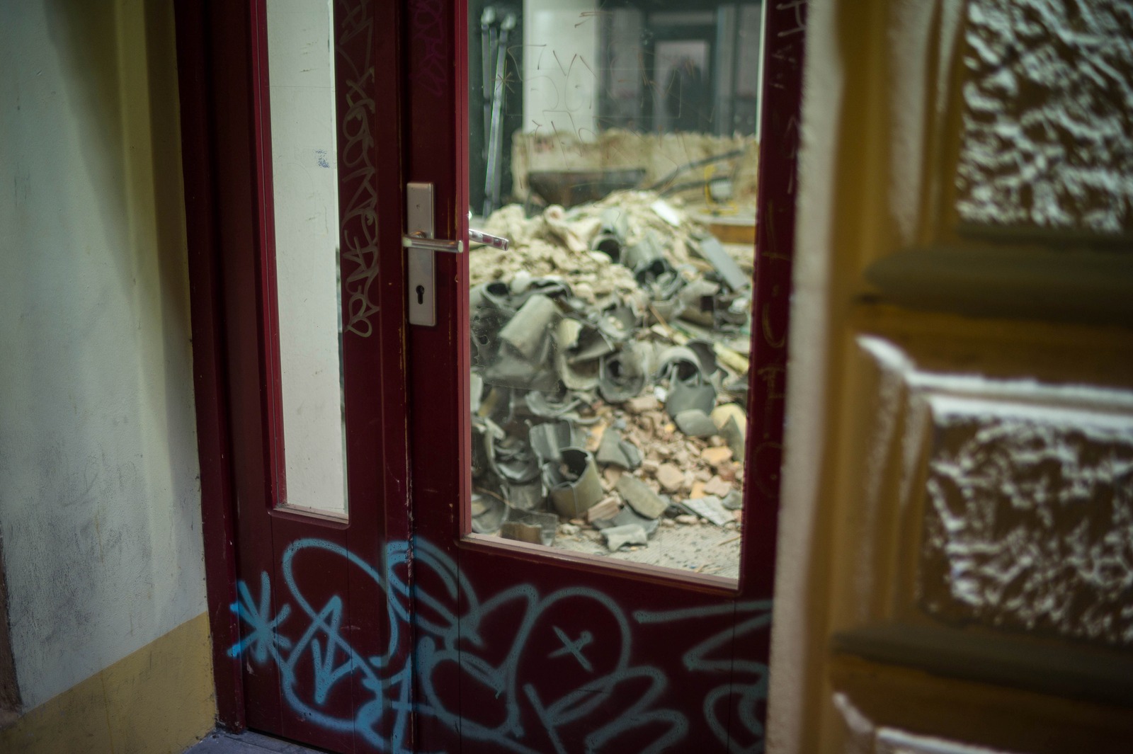 Urban Decay through a Doorway