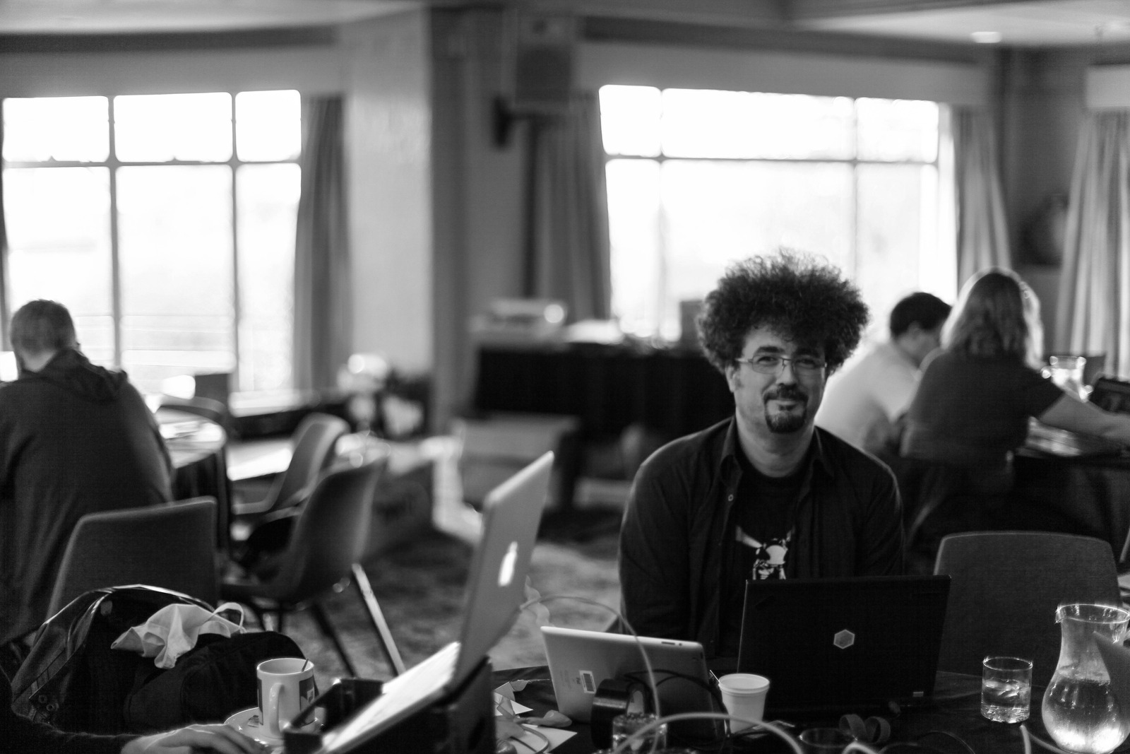 Creative Focus in Monochrome