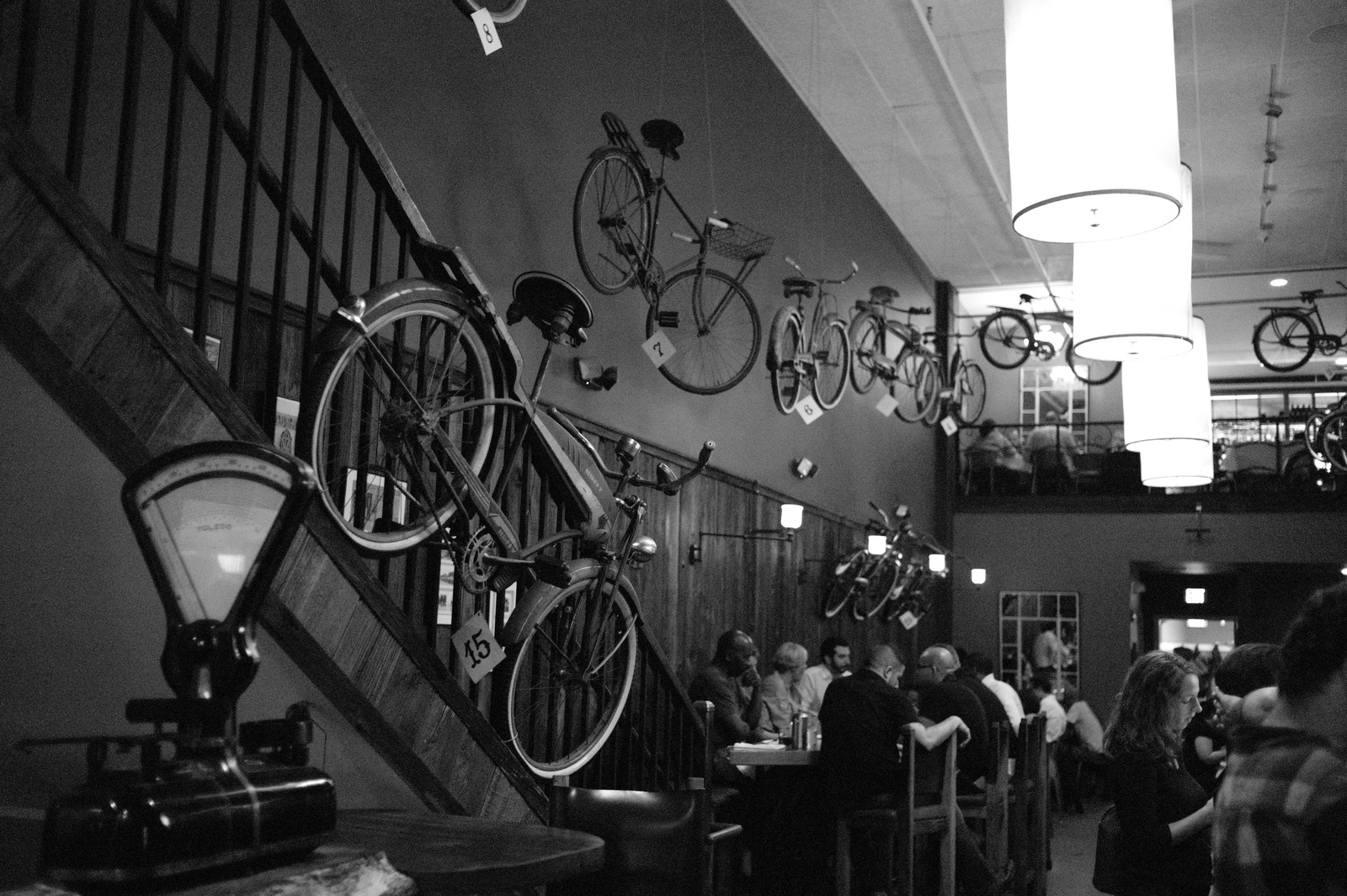 Bicycles on the Wall