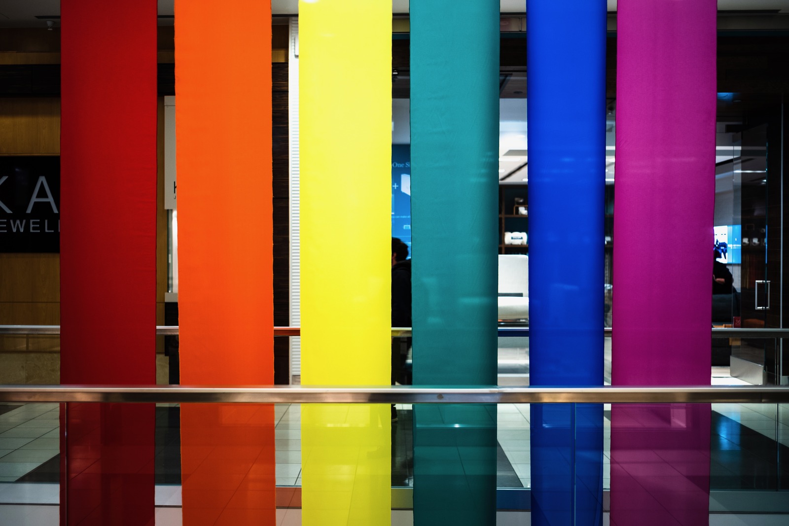 Vibrant Vertical Stripes