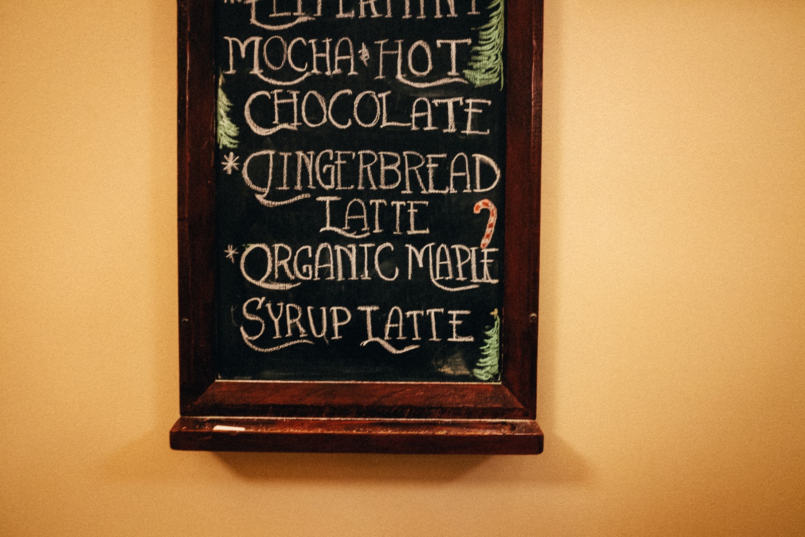 Warm Beverages on Display