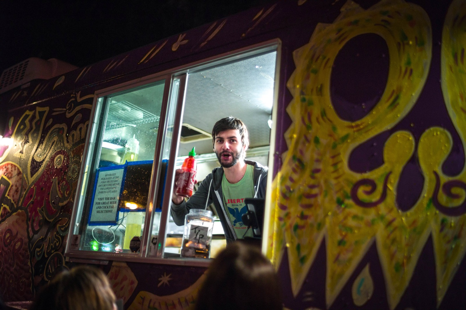 Nighttime Food Truck Vibes