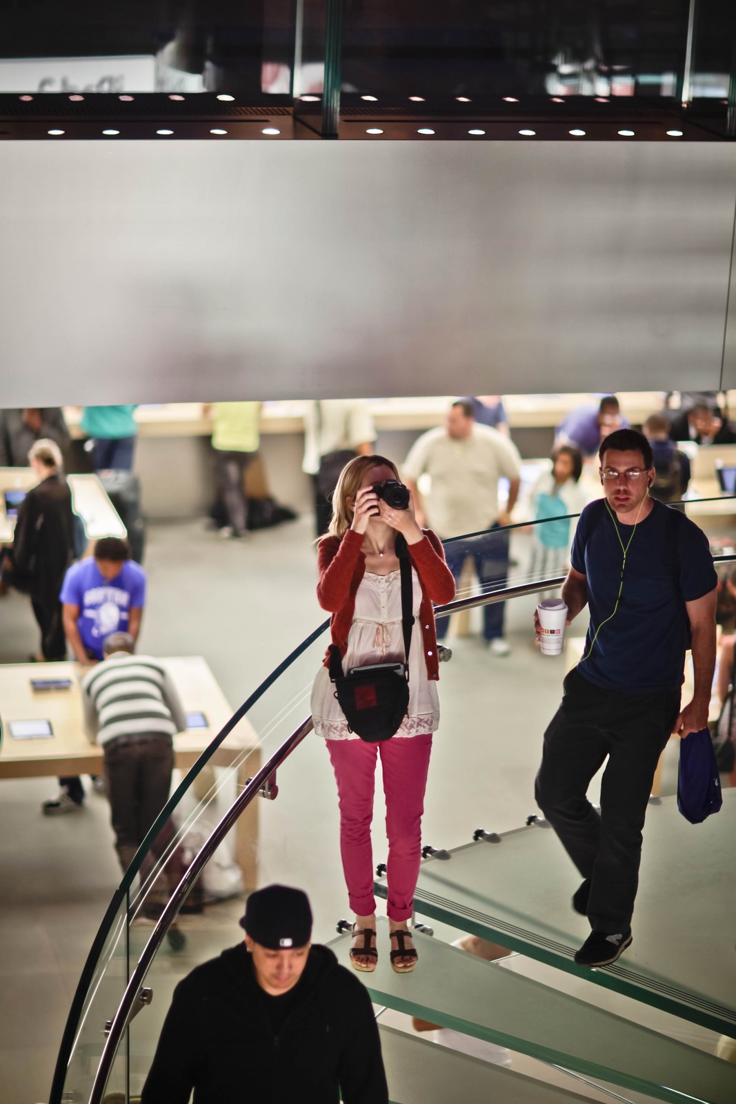 Captured Moments in a Modern Space