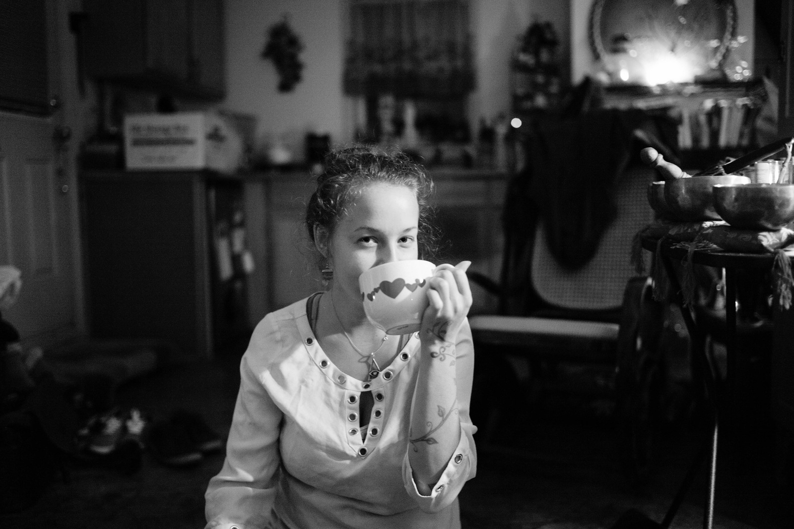 Joyful Moments in Monochrome