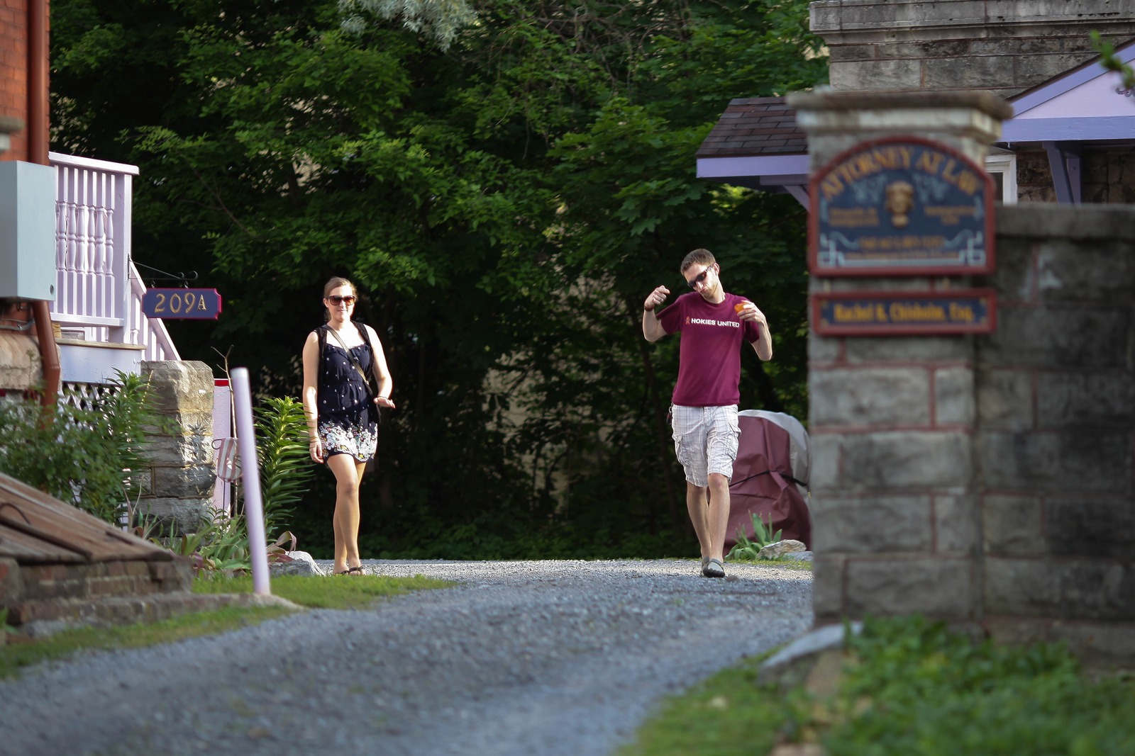 Casual Stroll in Daylight