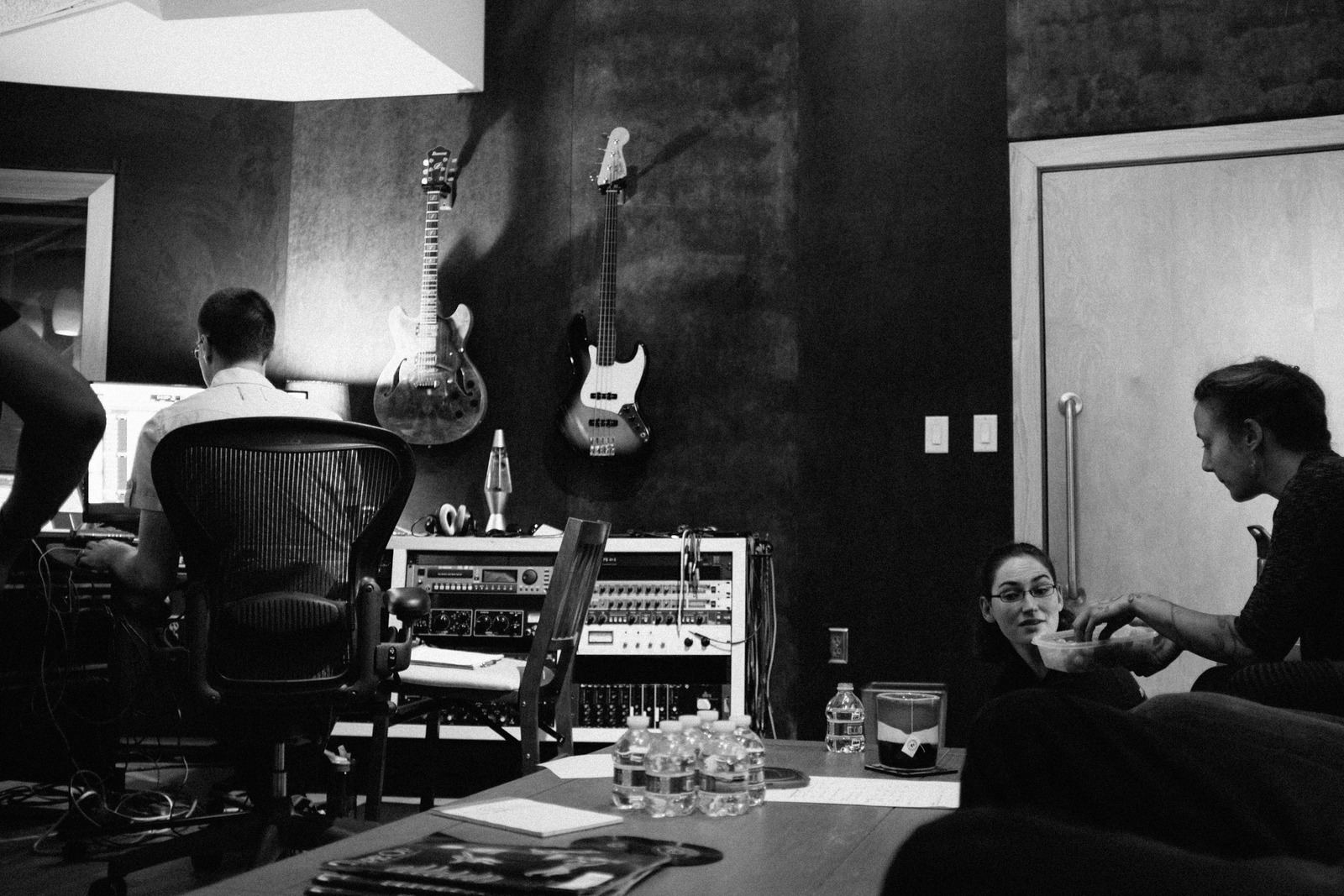 Behind the Scenes in the Studio