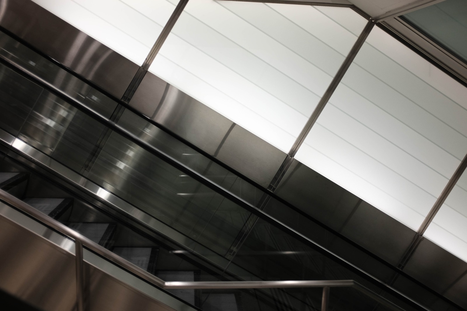 Modern Escalator Angle