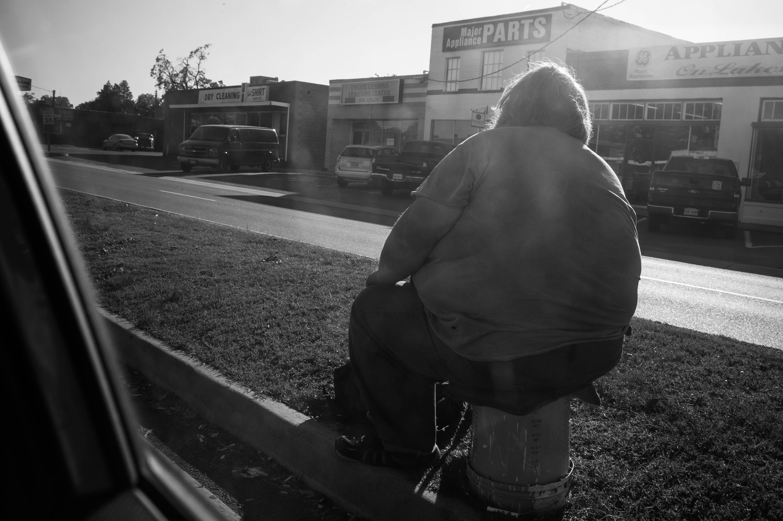 Solitude on a City Street