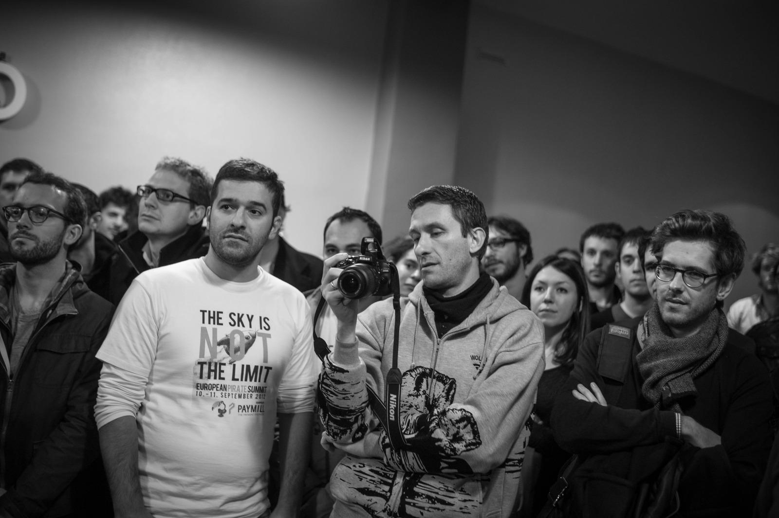 Engaged Observers in Black and White