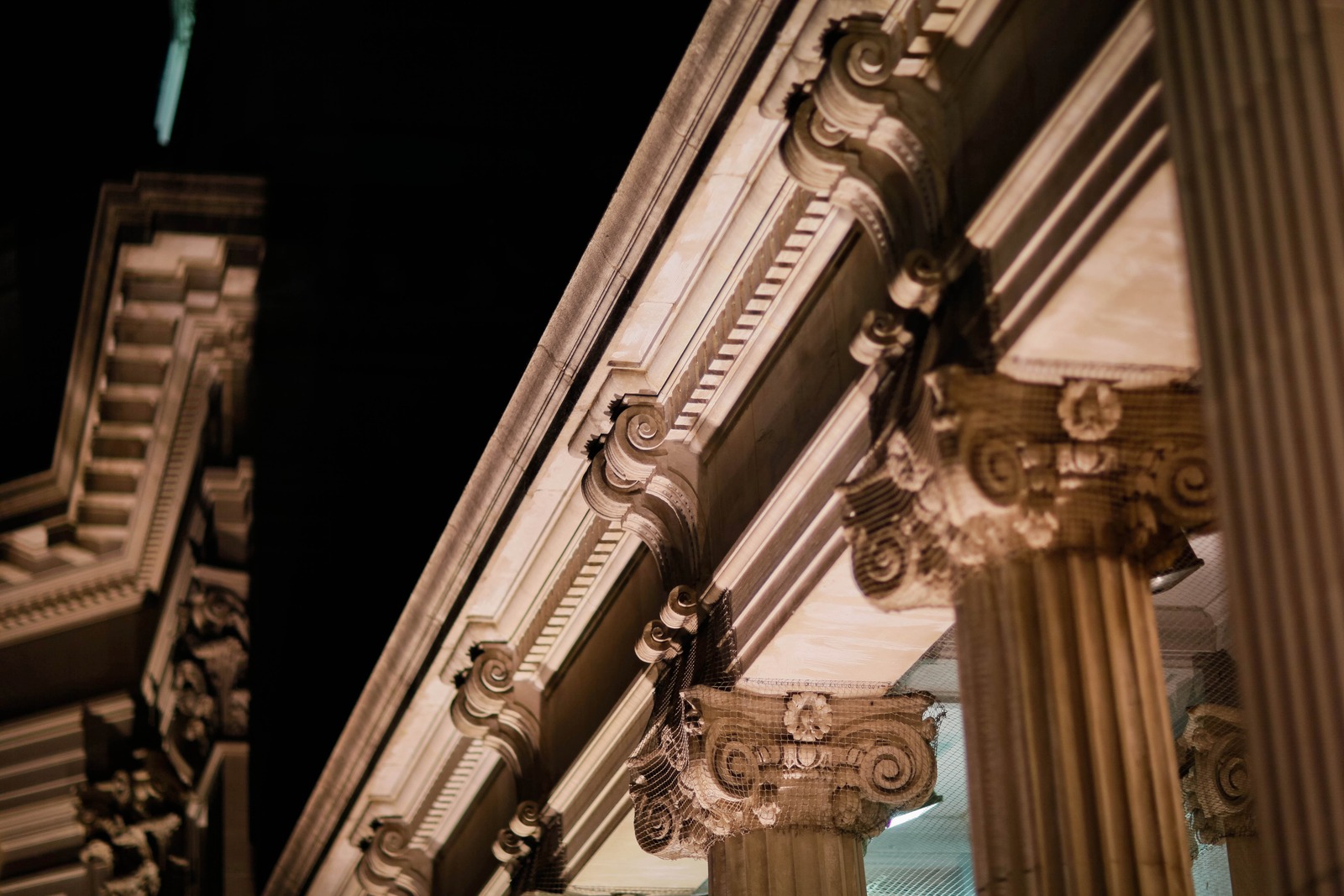 Architectural Elegance at Night