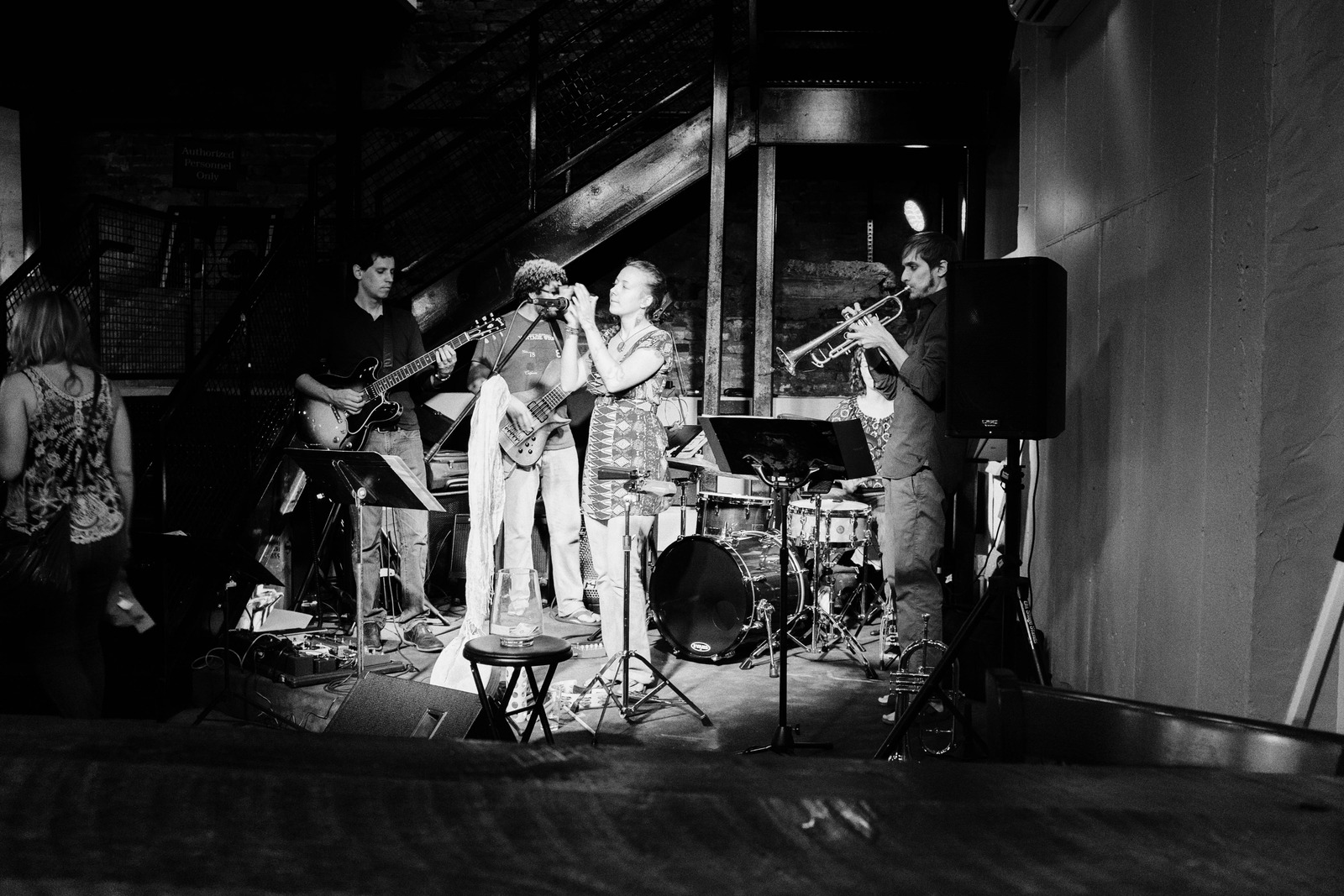 Live Jazz in Shadows