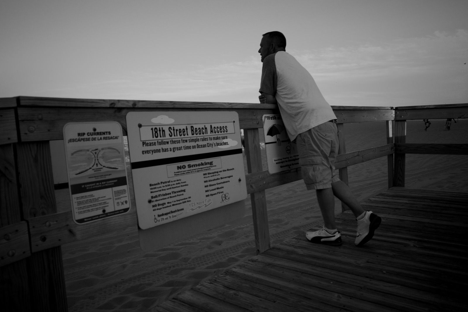 Contemplation at the Beach