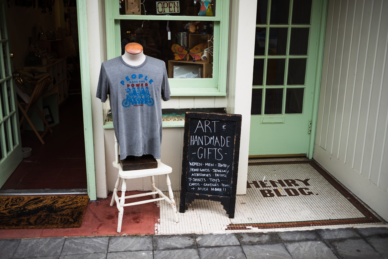 Charming Boutique Display