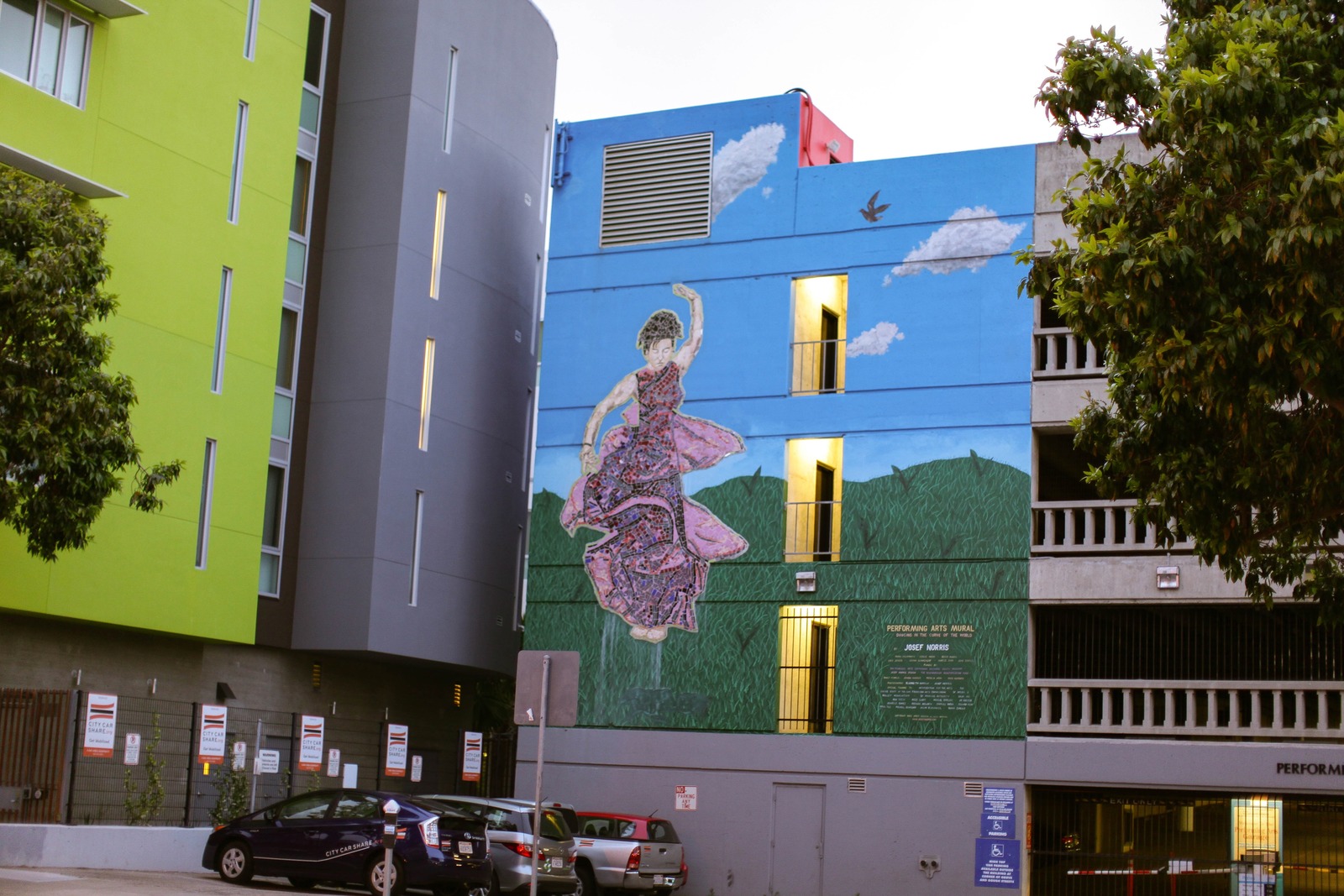 Urban Dance of Colors