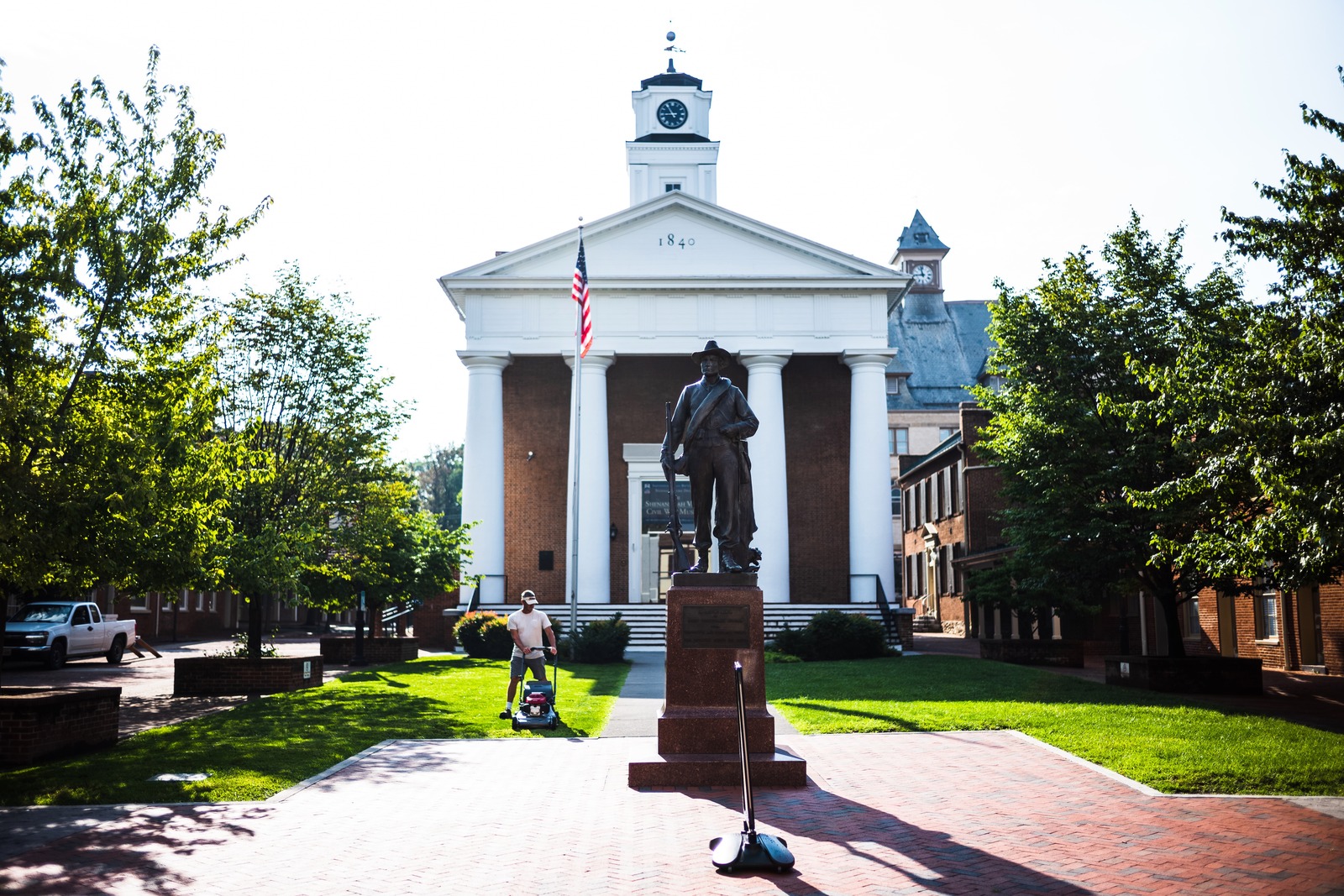 Morning at the Town Hall
