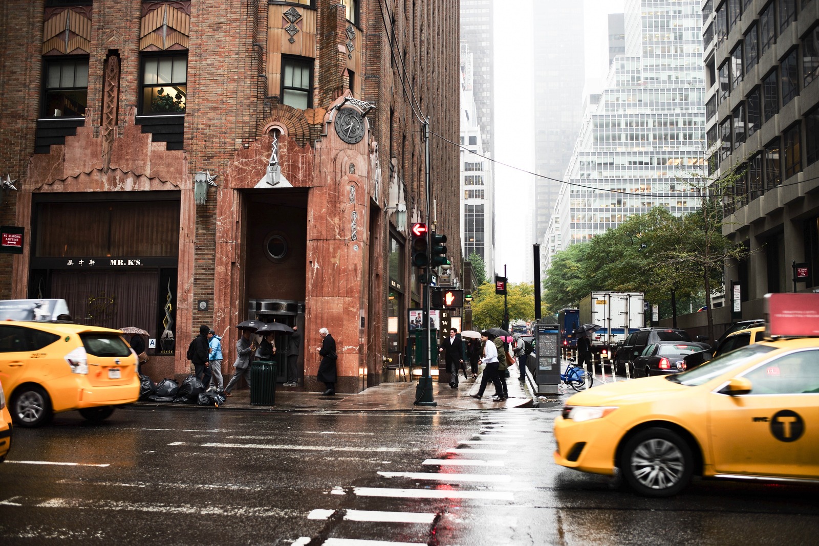 Urban Melancholy in the Rain