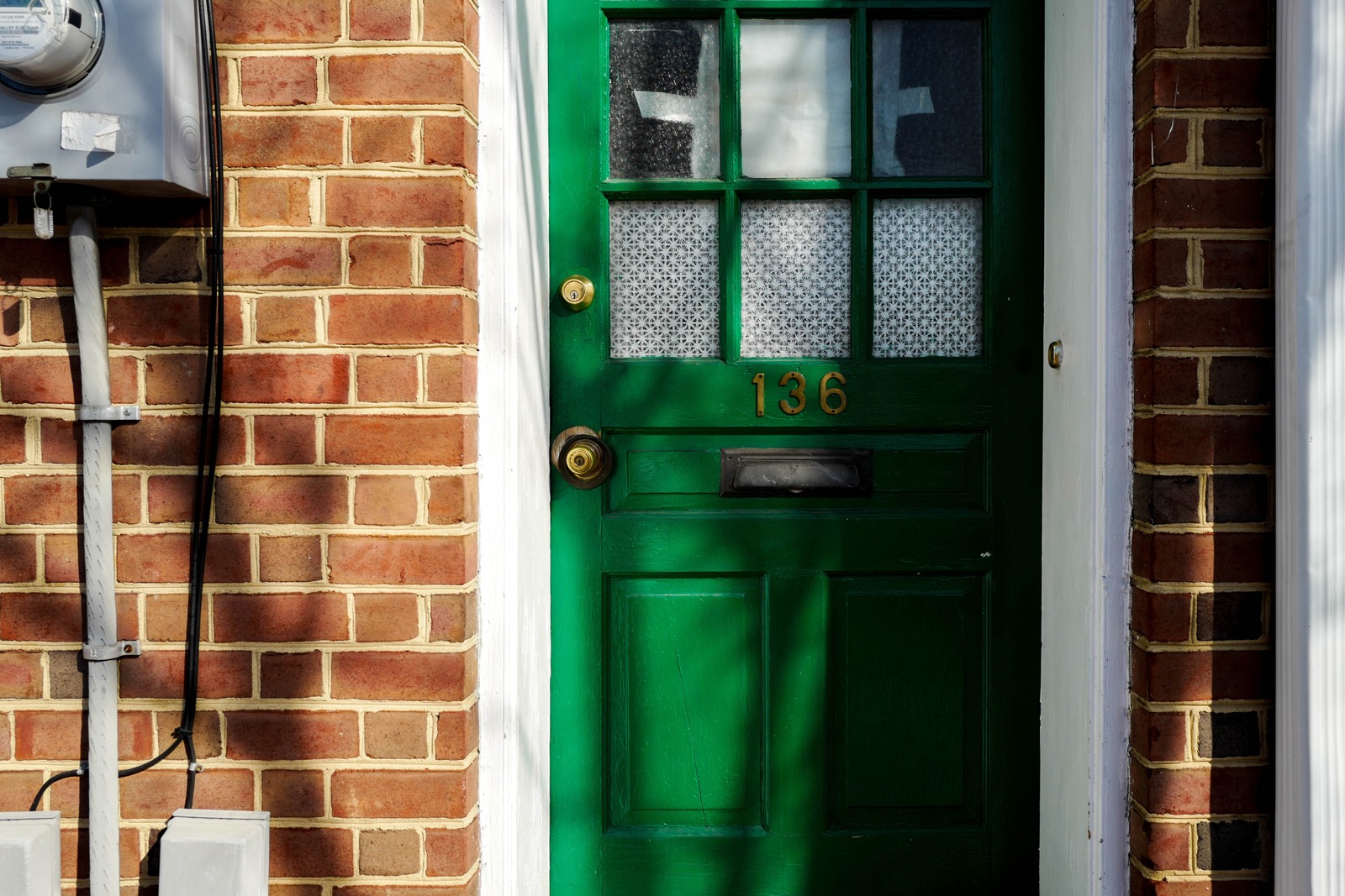 Enigmatic Green Entrance