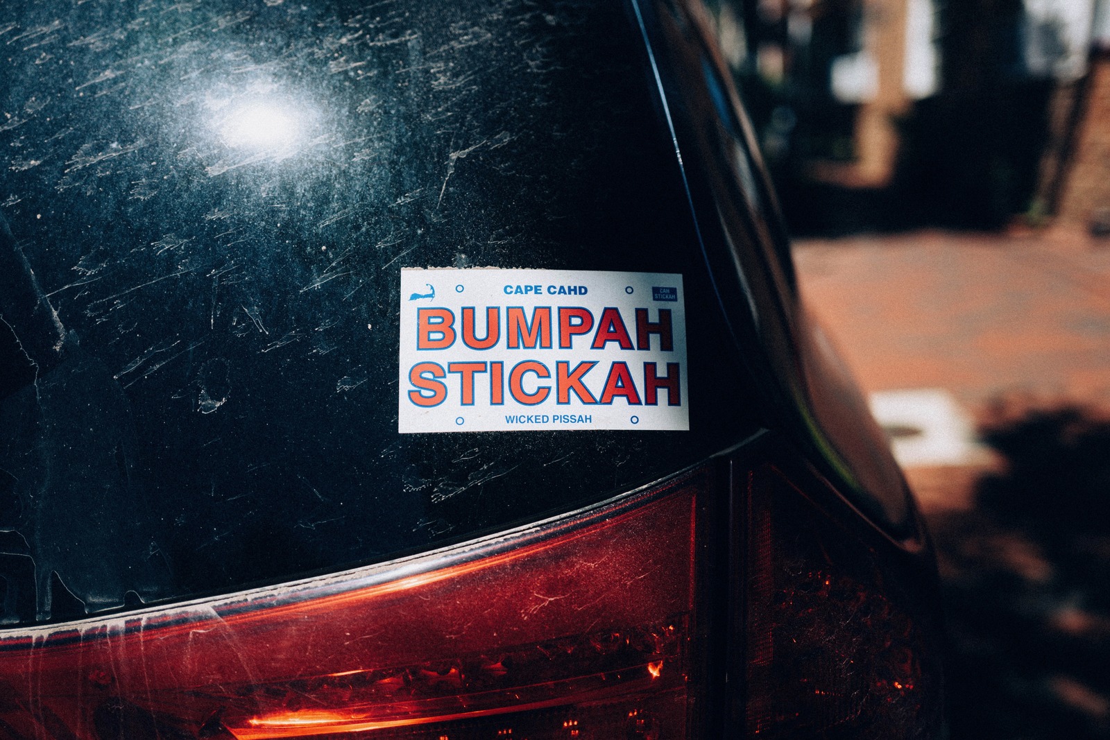 Bumper Sticker Charm