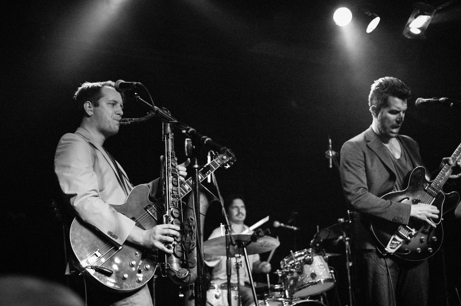 Band in Black and White