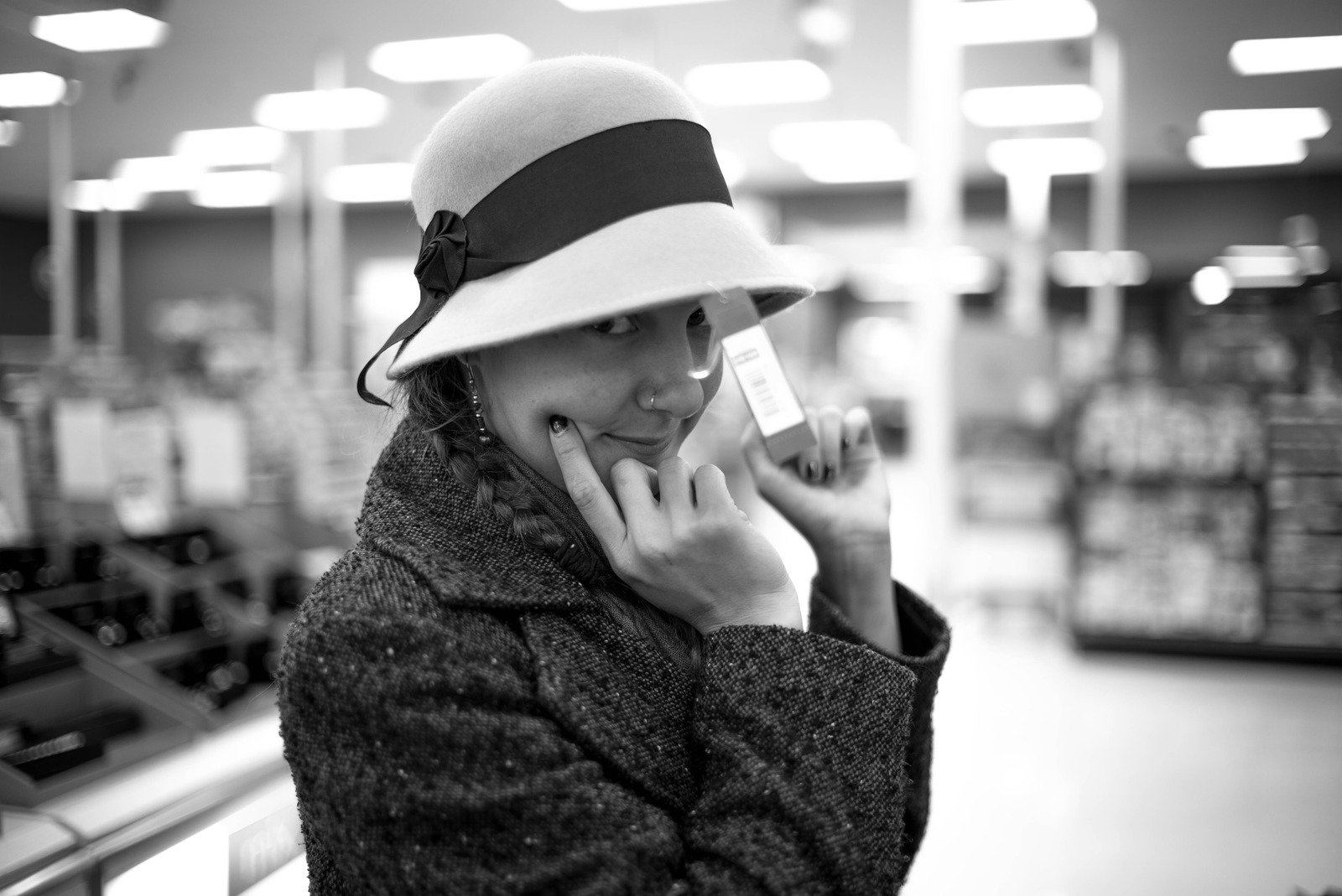 Whimsical Shopping Moment