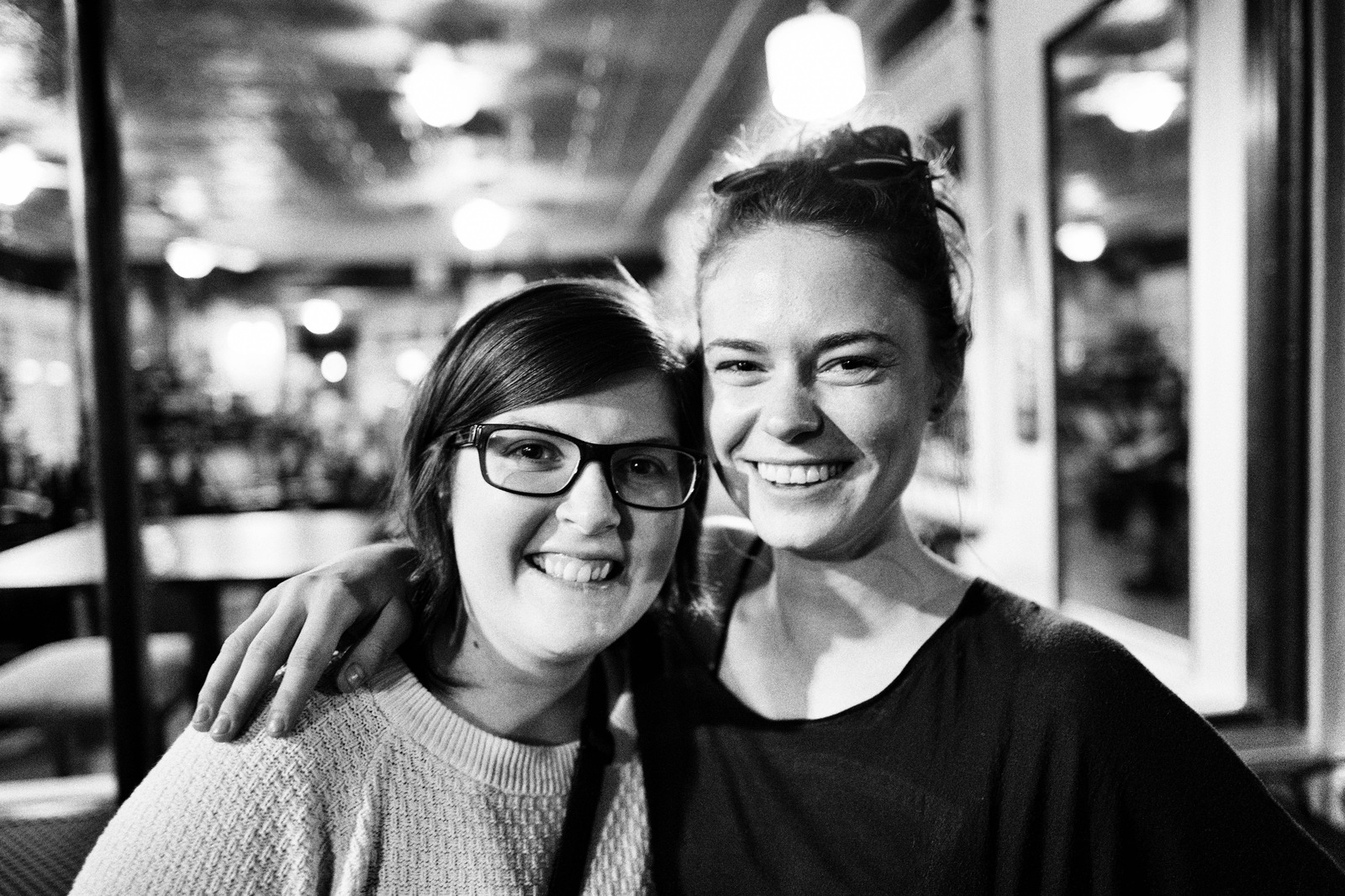 Joyful Friendship in Black and White