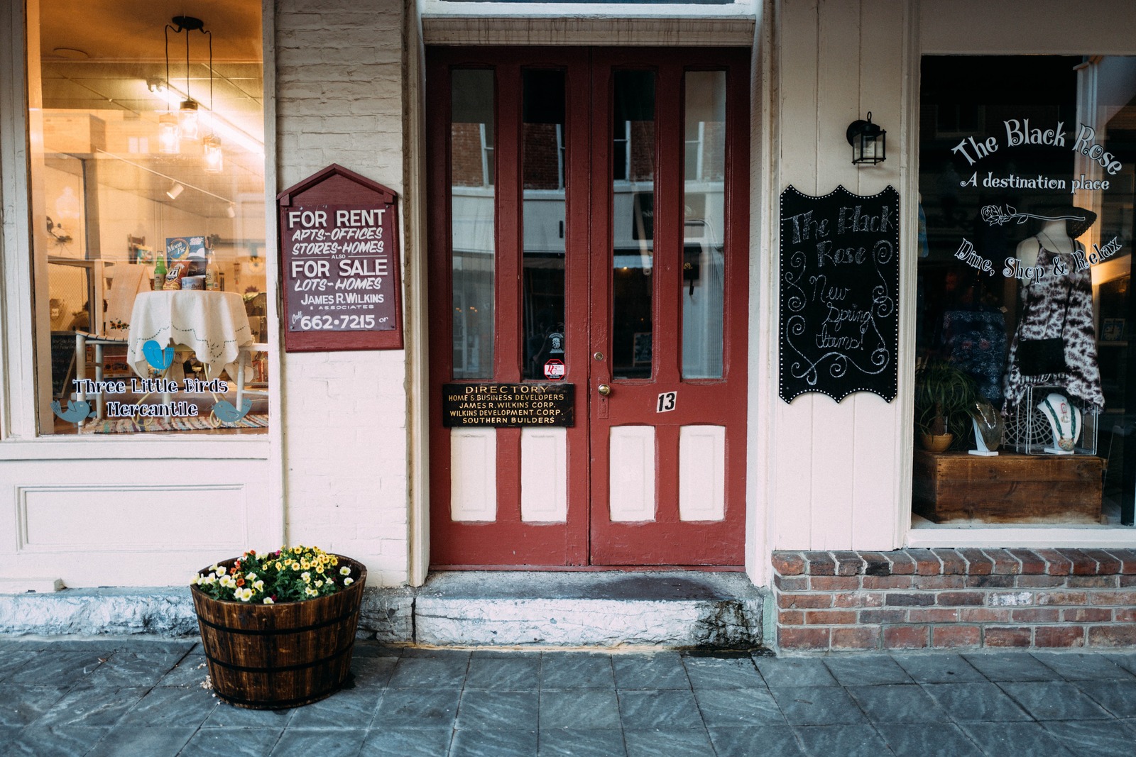 Charming Storefront Scene