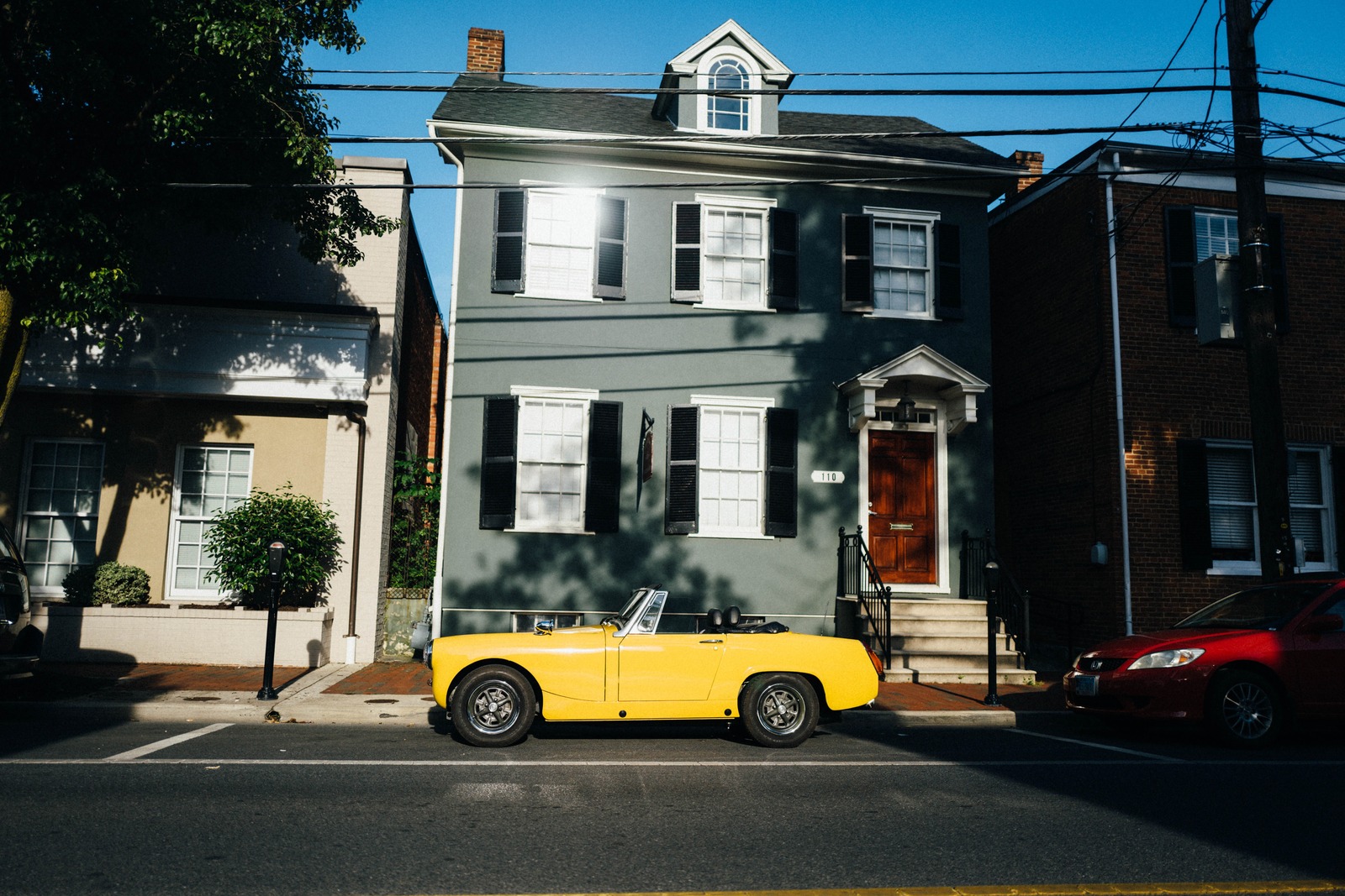 Vintage Charm on a City Street
