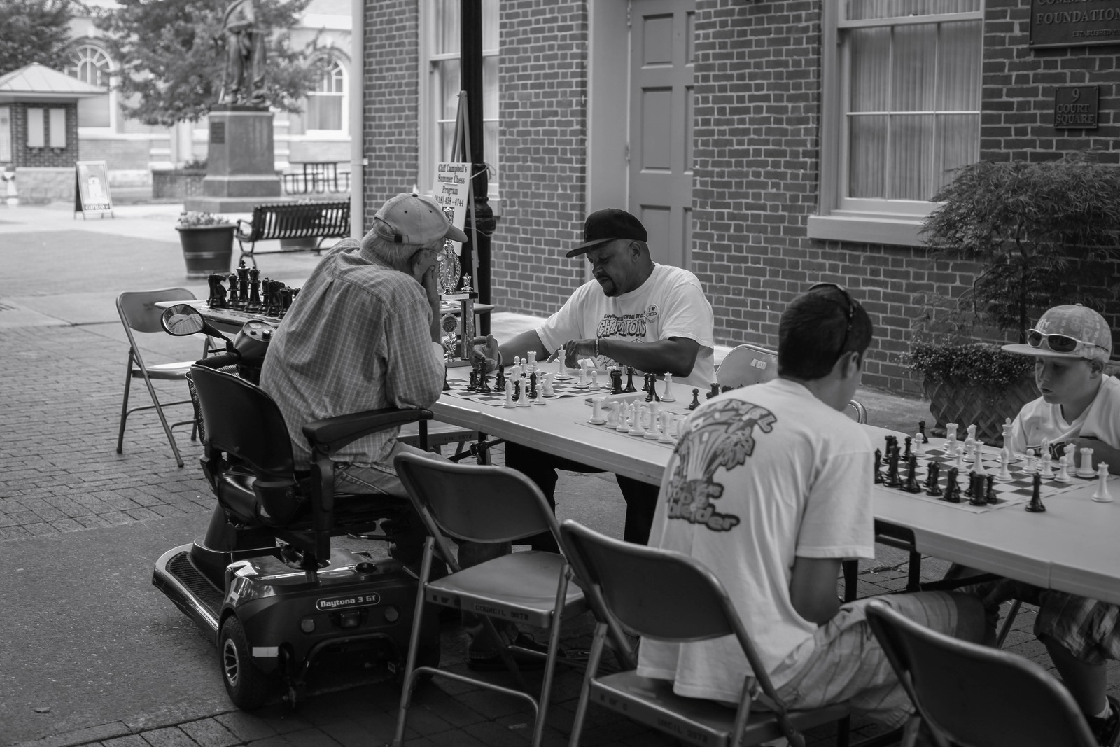 Chess in the Square