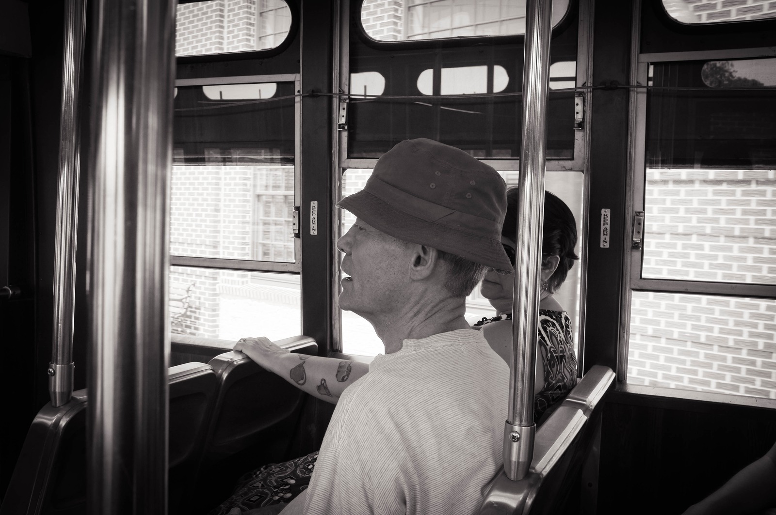 Reflections on the Bus