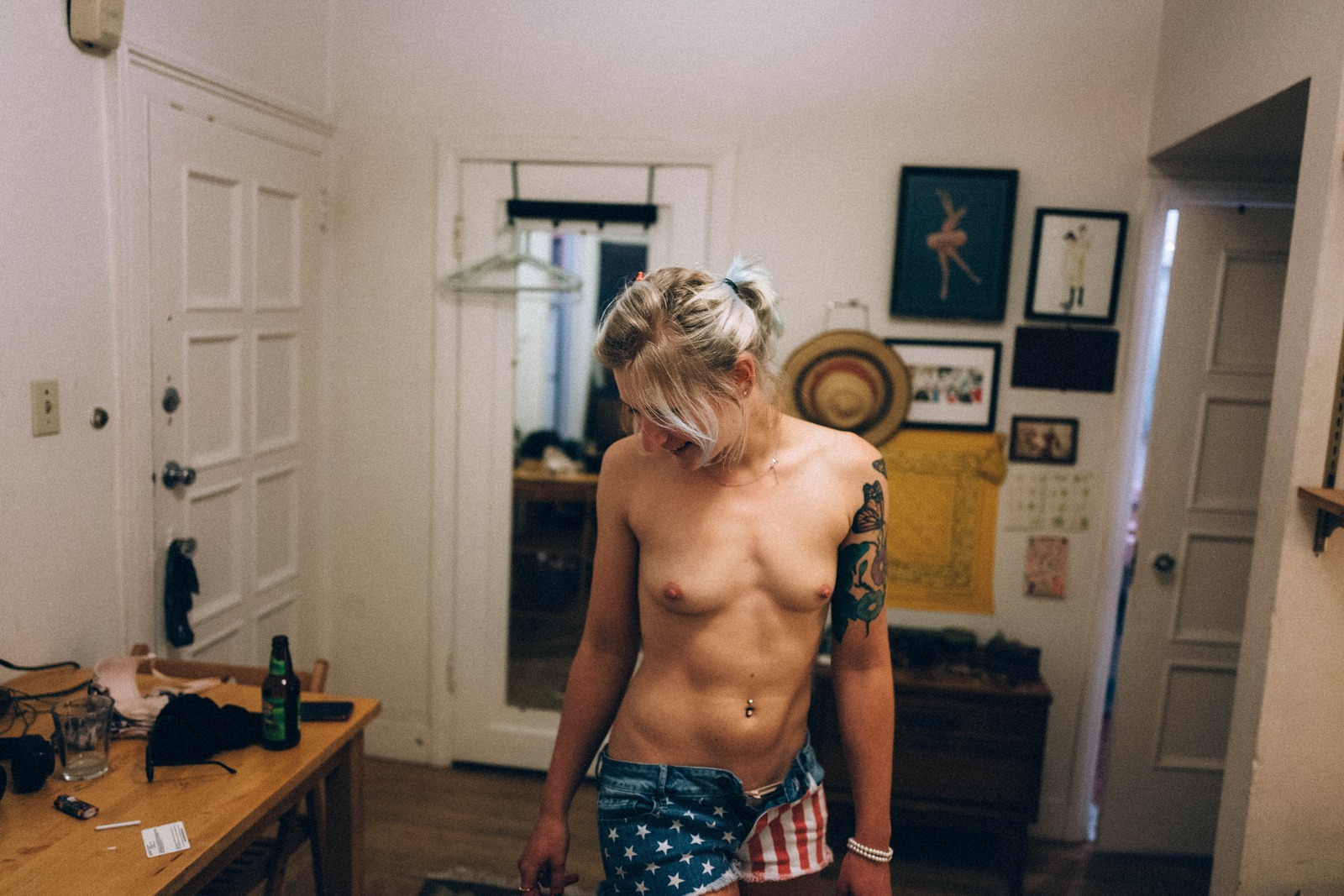 Intimate Moments at Home