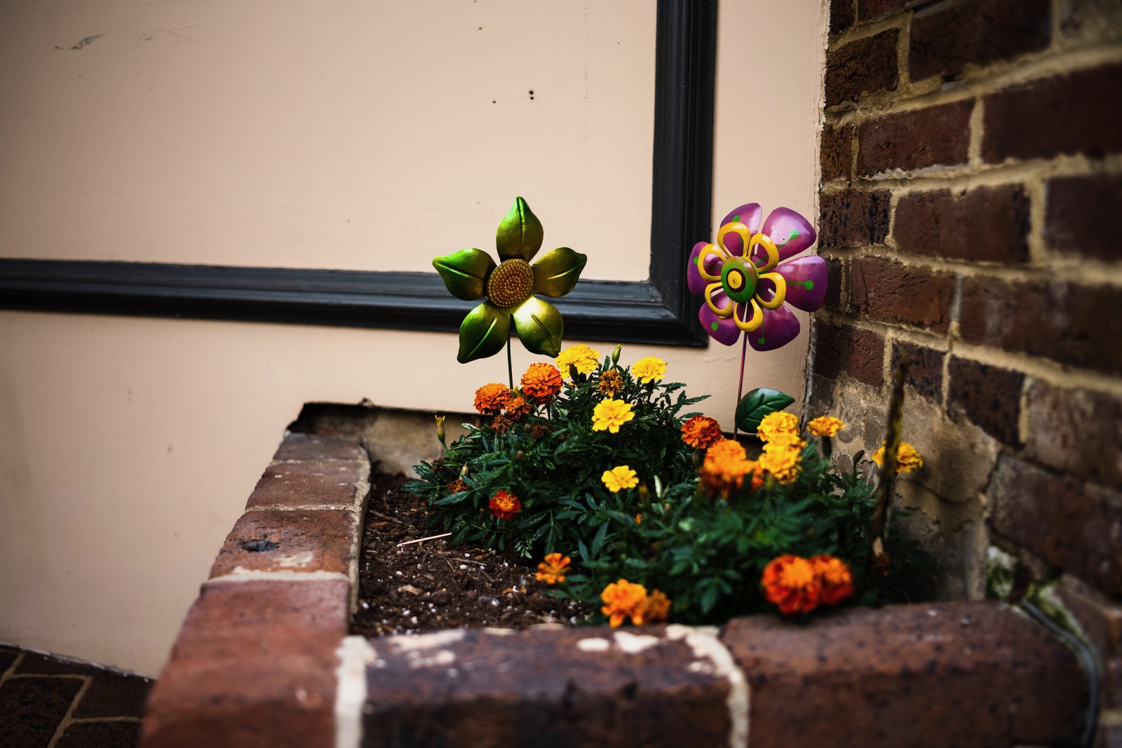 Whimsical Garden Corner