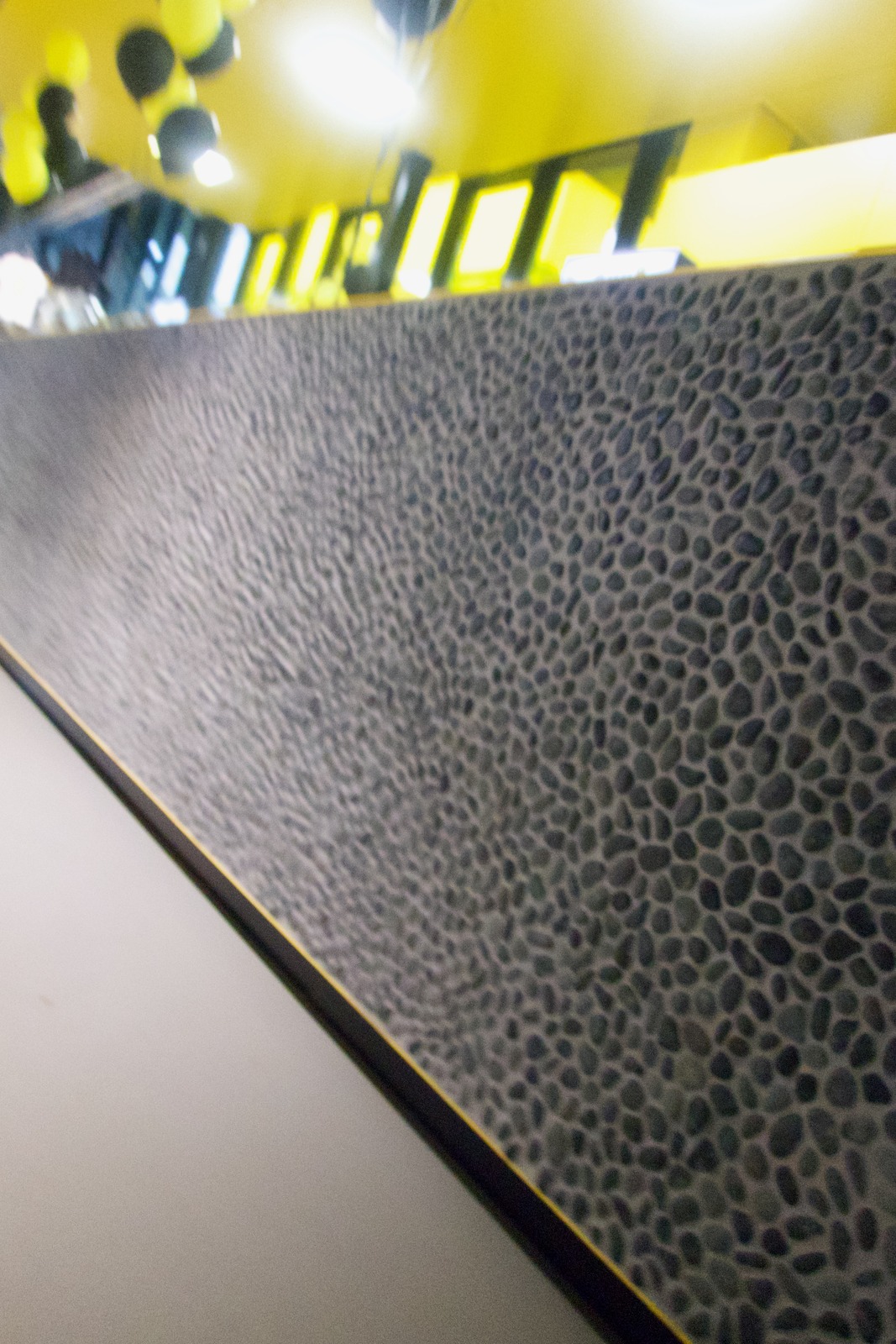 Abstract Composition in Yellow