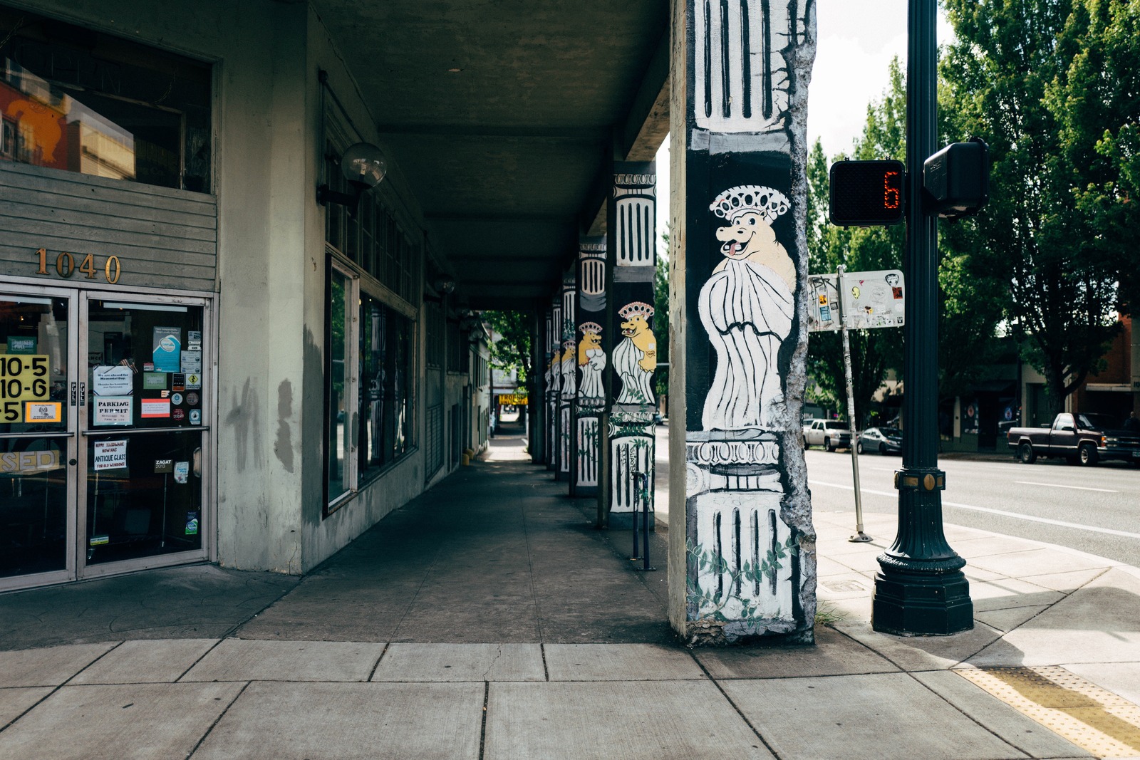 Urban Whimsy in Shadows