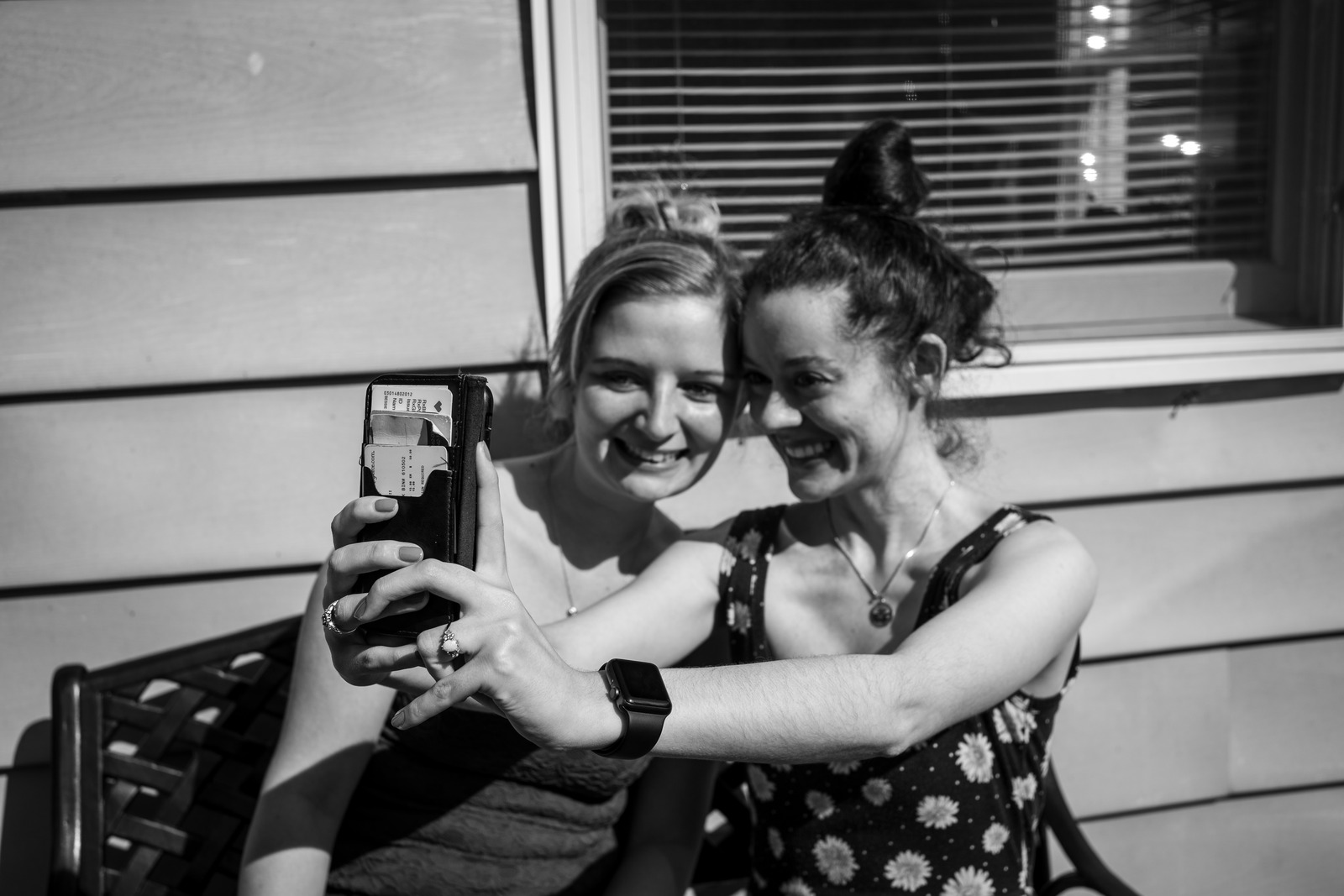 Joyful Moments in Black and White