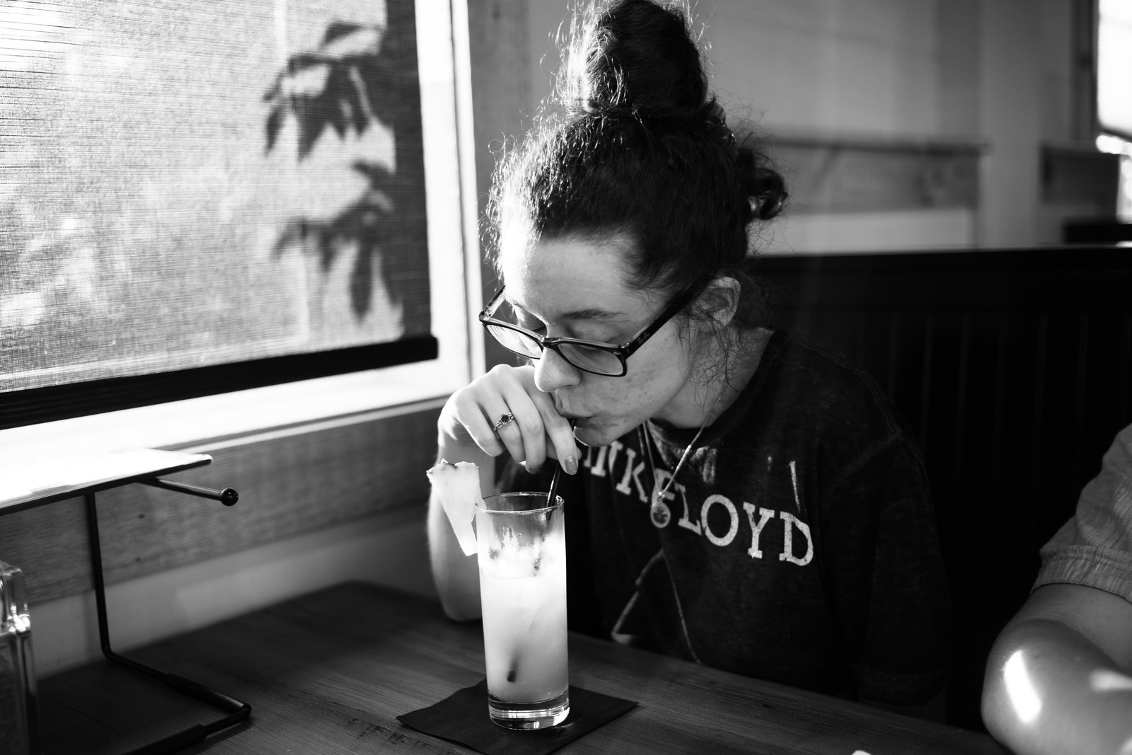 Sipping in Soft Light