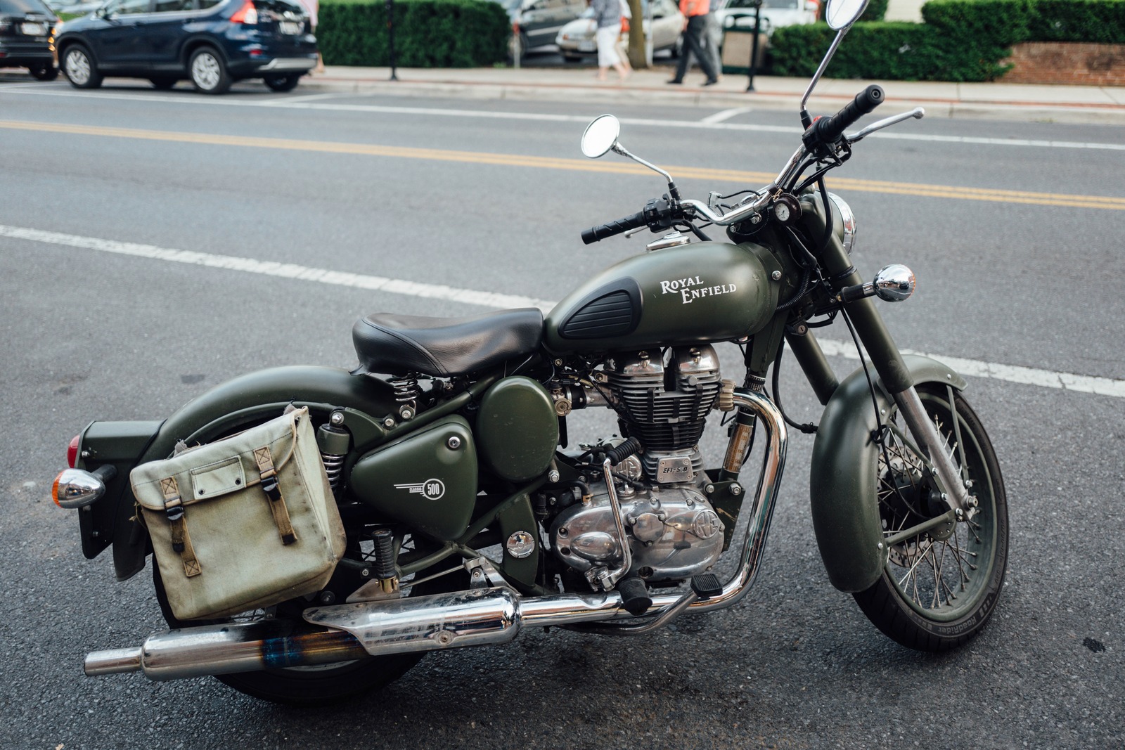 Vintage Ride on the Street