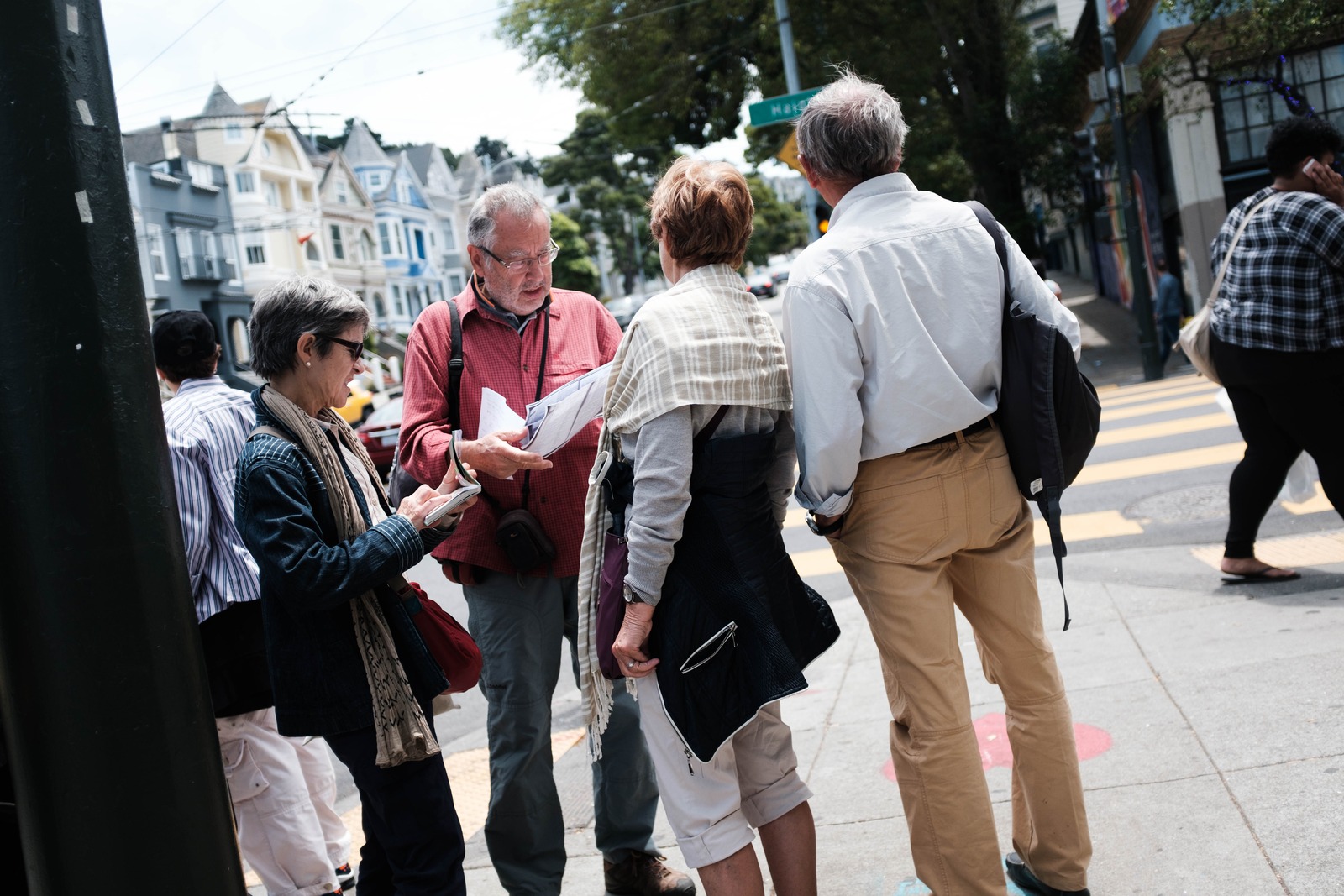 Gathering at the Crosswalk