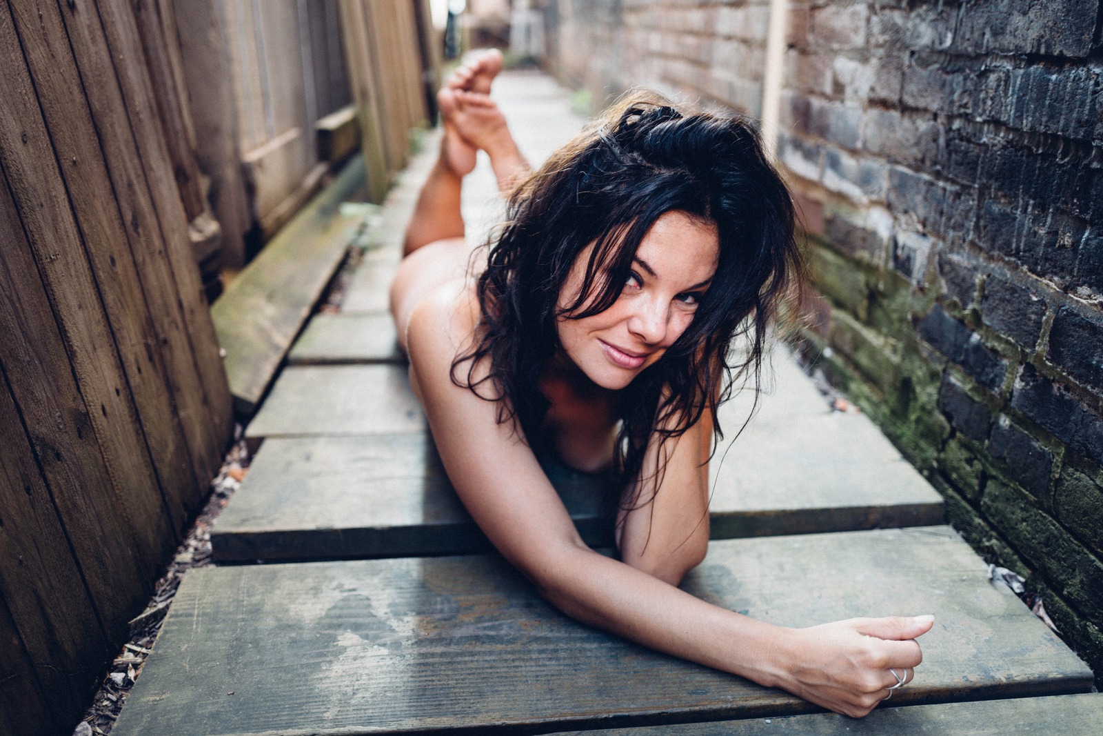 Intimate Alleyway Portrait