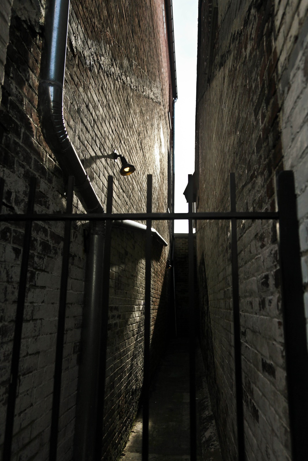 Narrow Passageway of Light