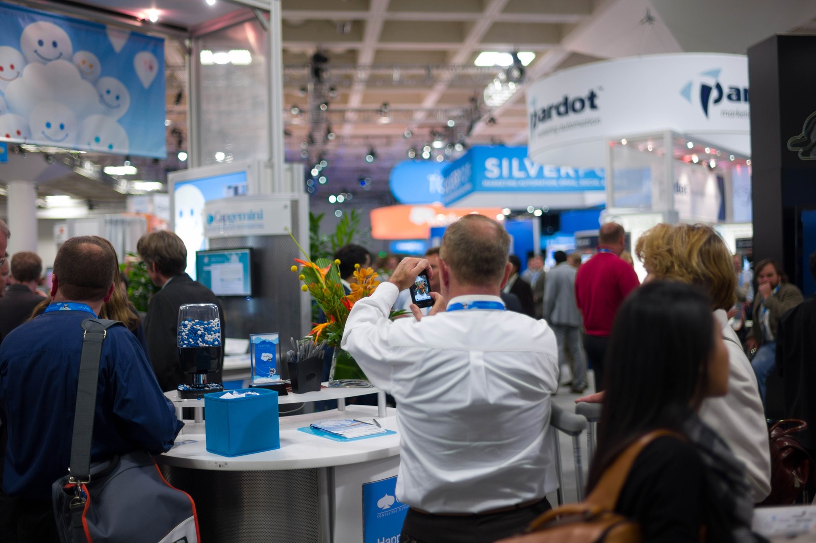 Busy Conference Scene