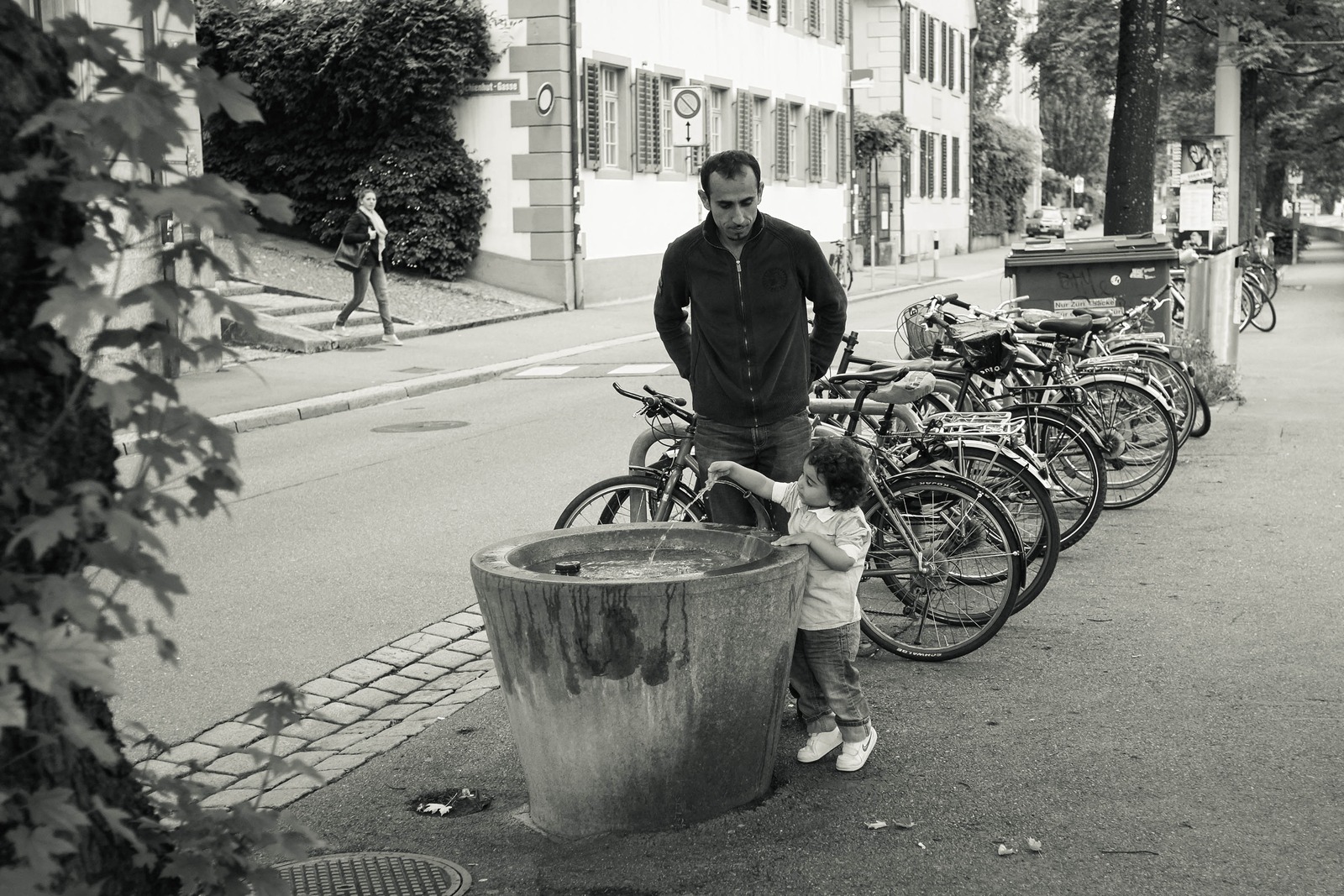 A Moment at the Fountain