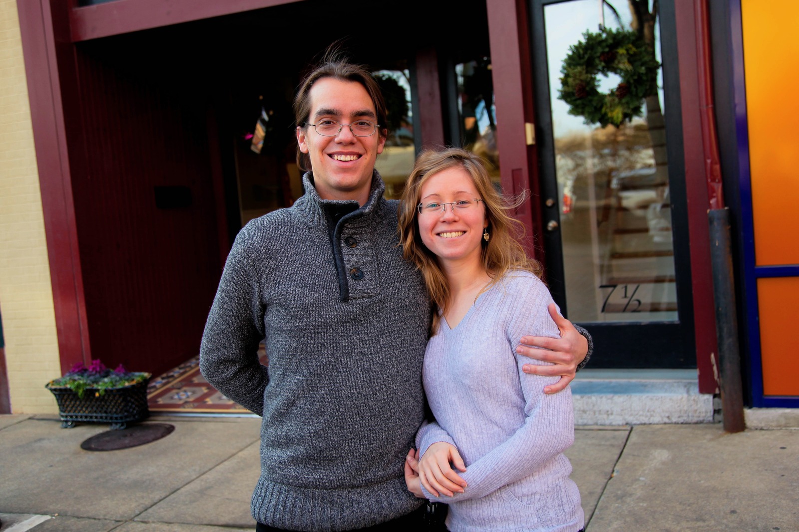 Friendly Smiles in Autumn Light