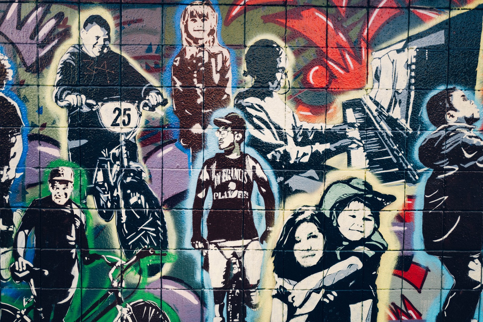 Vibrant Childhood Expressions