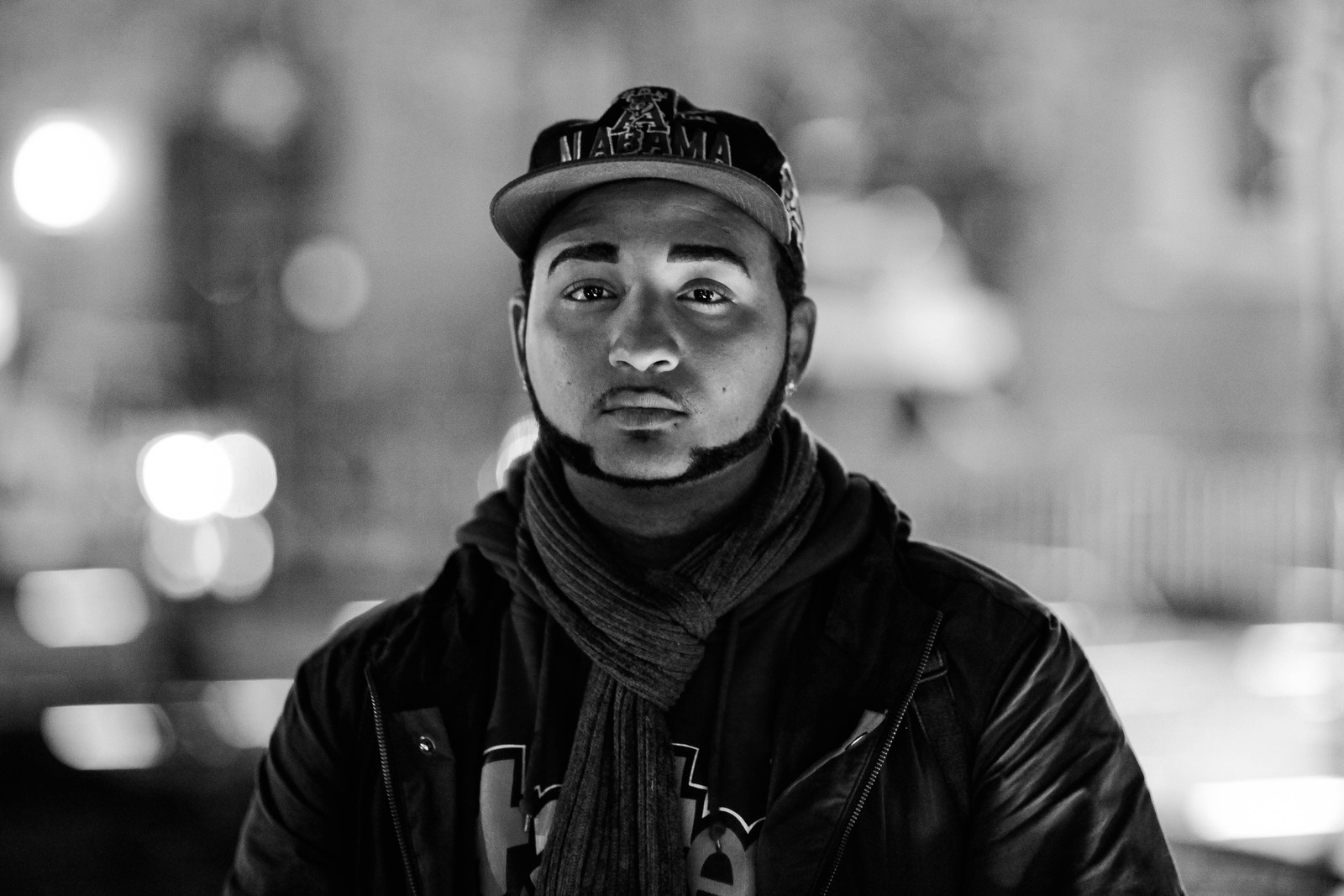 Urban Portrait at Night