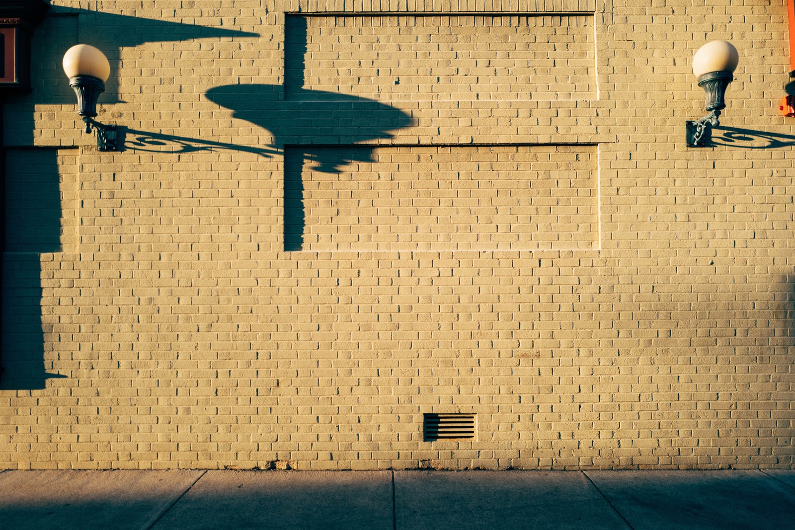 Shadows on a Bricked Canvas