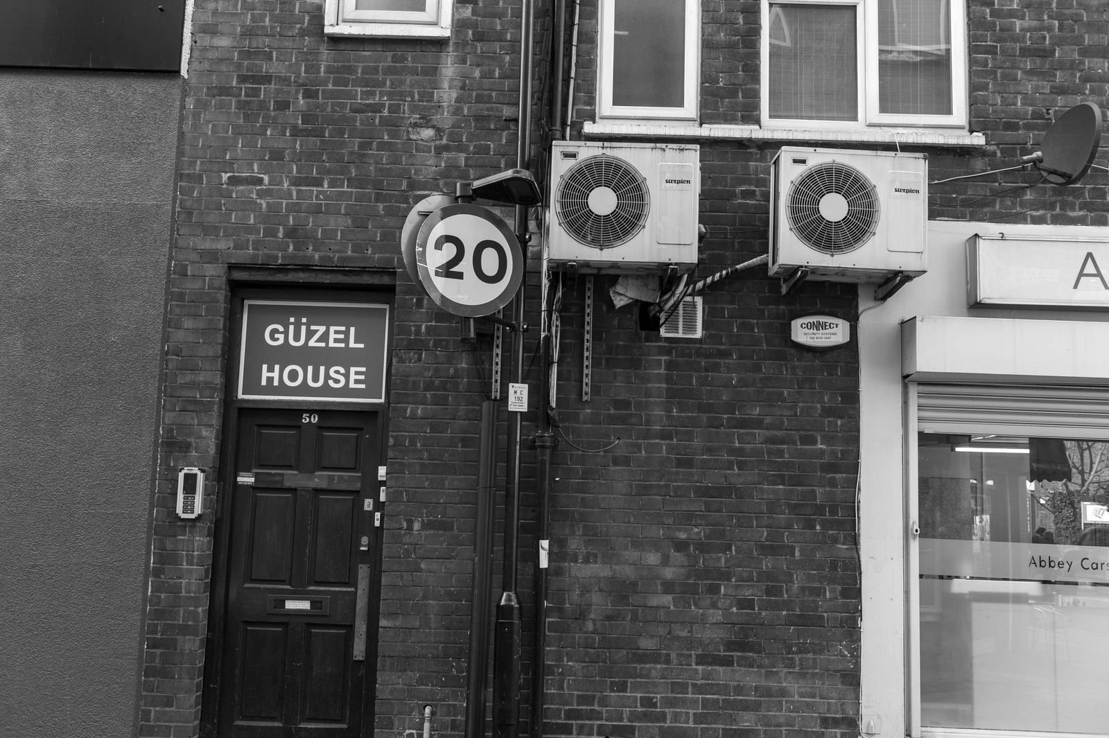 Urban Contrast in Monochrome