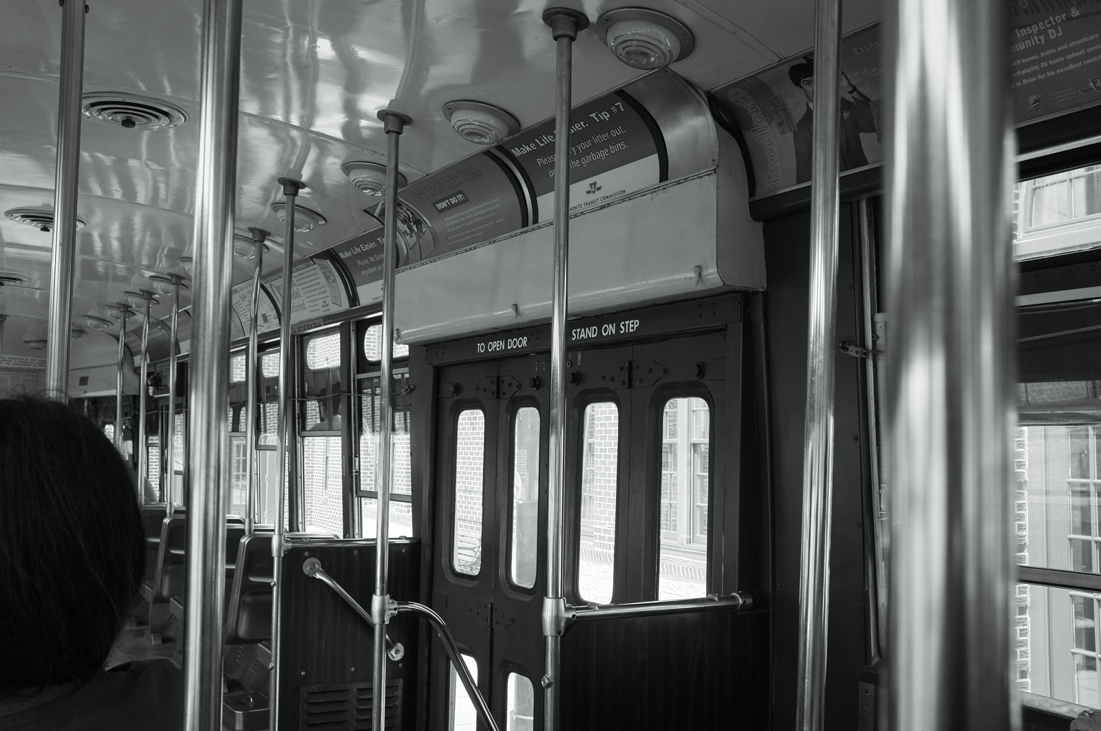 Inside the Vintage Bus