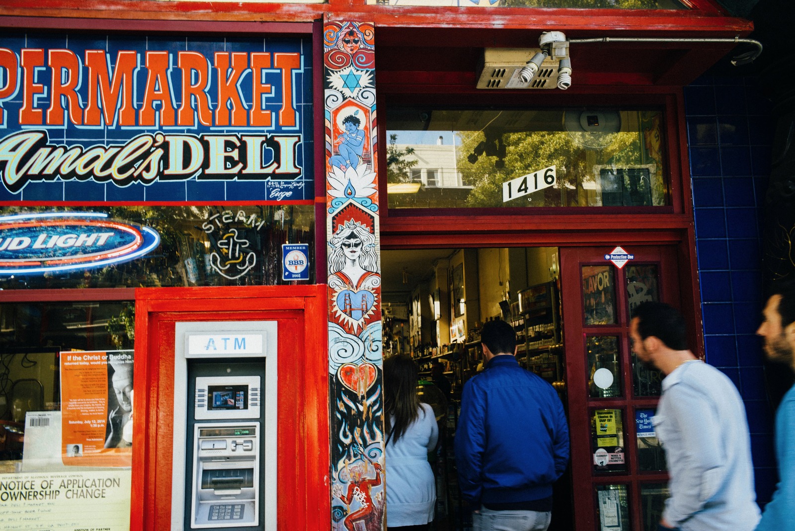 Charming Deli Entrance
