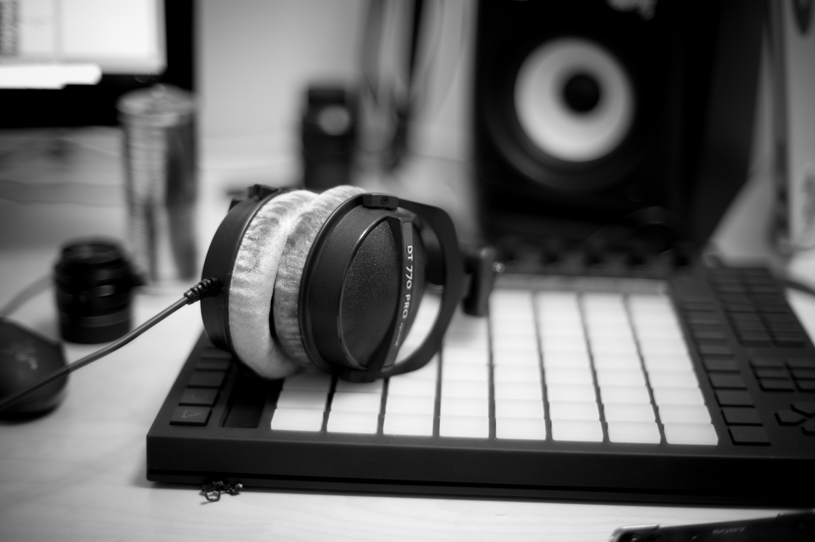 Studio Vibes in Monochrome