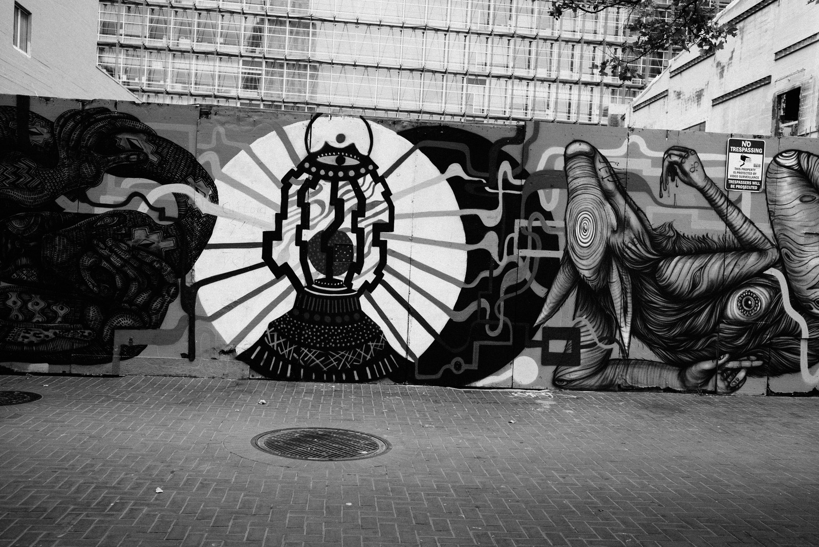 Urban Symphony in Monochrome